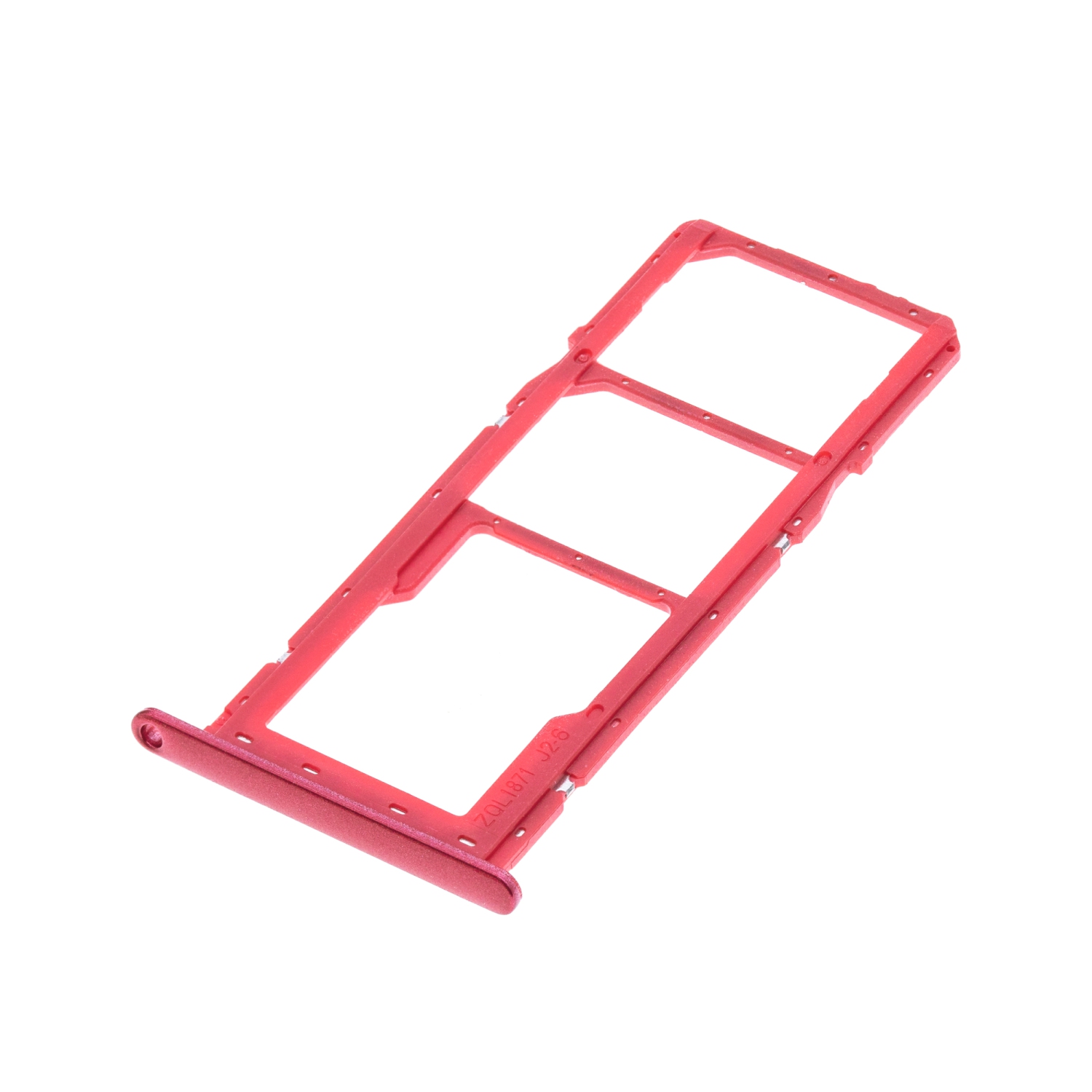 Replacement Dual Sim Card Tray Compatible For Samsung Galaxy A11 (Red)