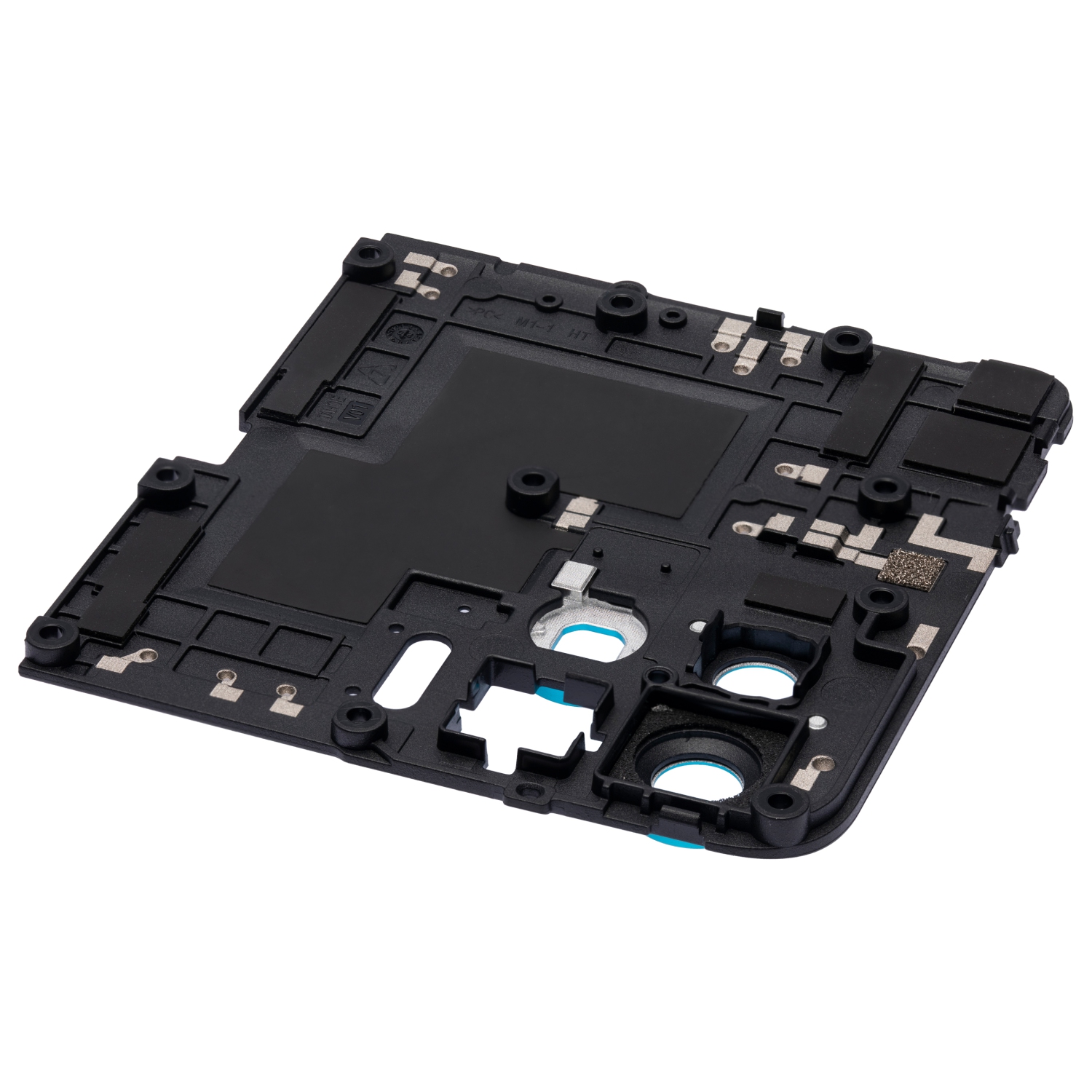 Objectif arrière de remplacement avec support compatible avec le Moto G100 de Motorola (ciel iridescent)