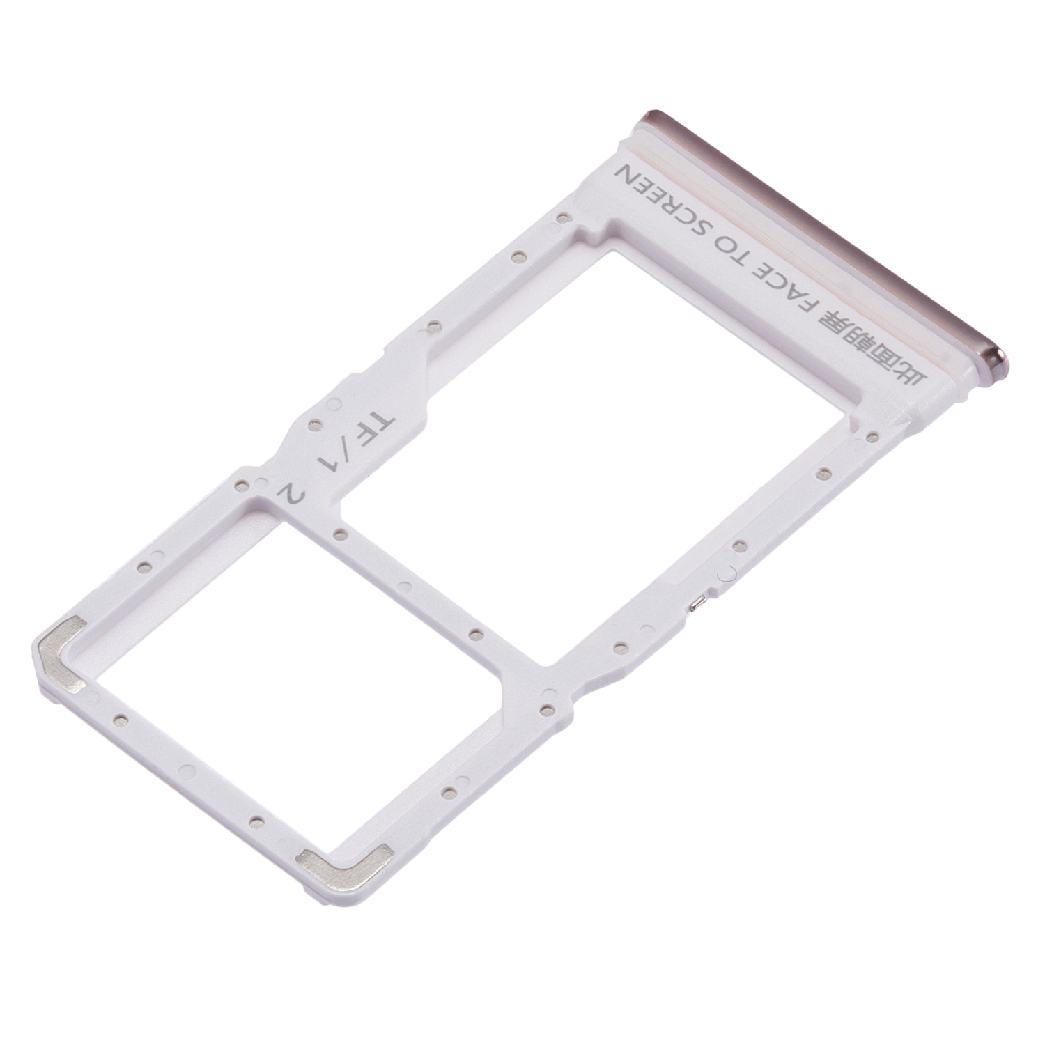 Replacement Dual Sim Card Tray Compatible For Xiaomi Redmi Poco X3 / X3 Pro (Metal Bronze)
