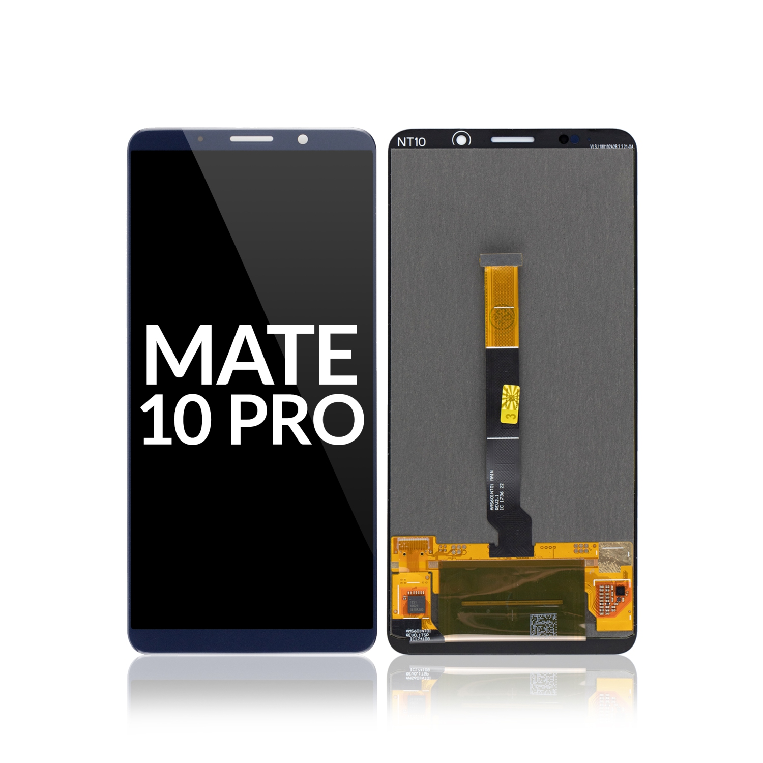 Refurbished (Excellent) - Replacement LCD Assembly Without Frame Compatible For Huawei Mate 10 Pro (Midnight Blue)