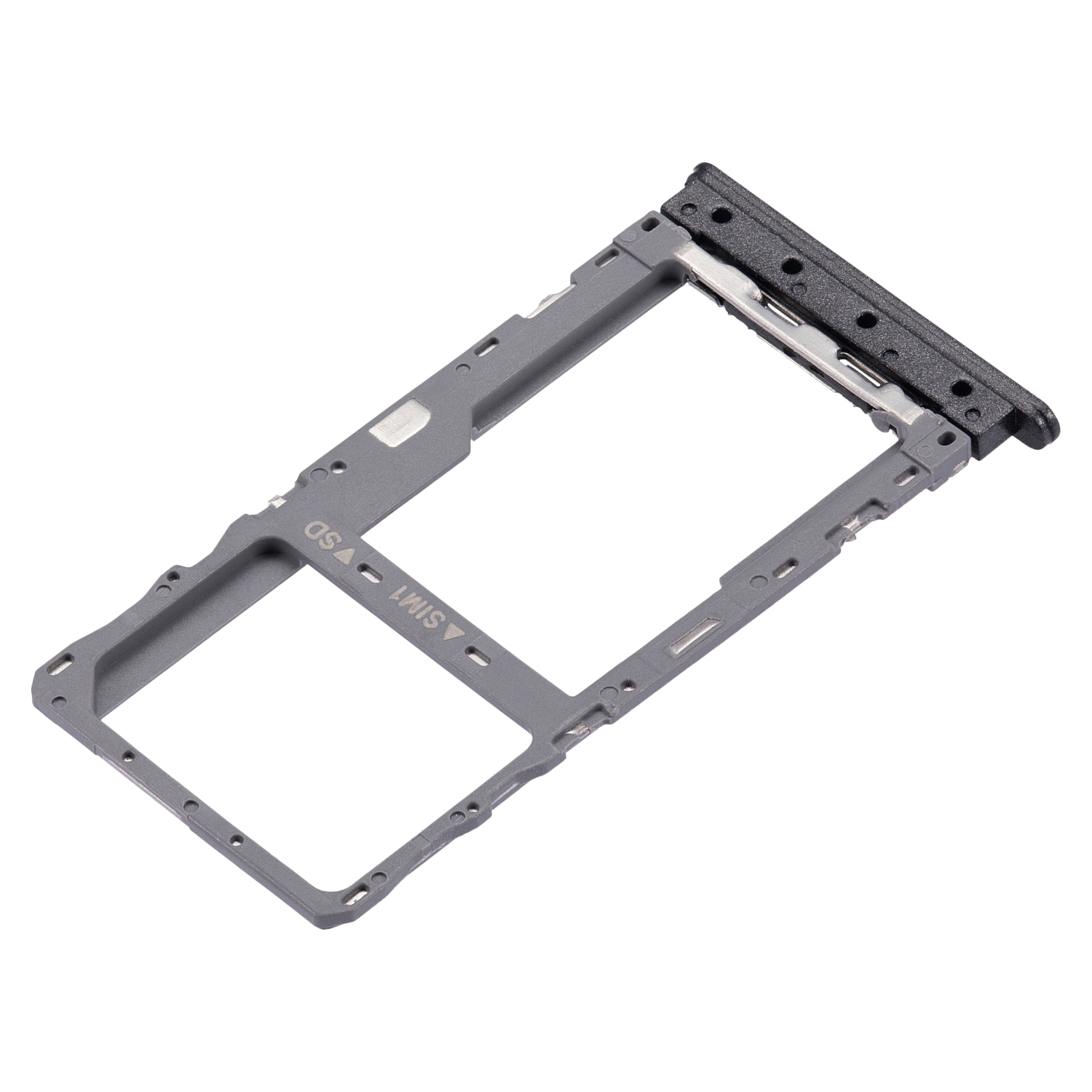 Replacement Single Sim Card Tray Compatible For T-Mobile Revvl 4 Plus (Steel Gray)