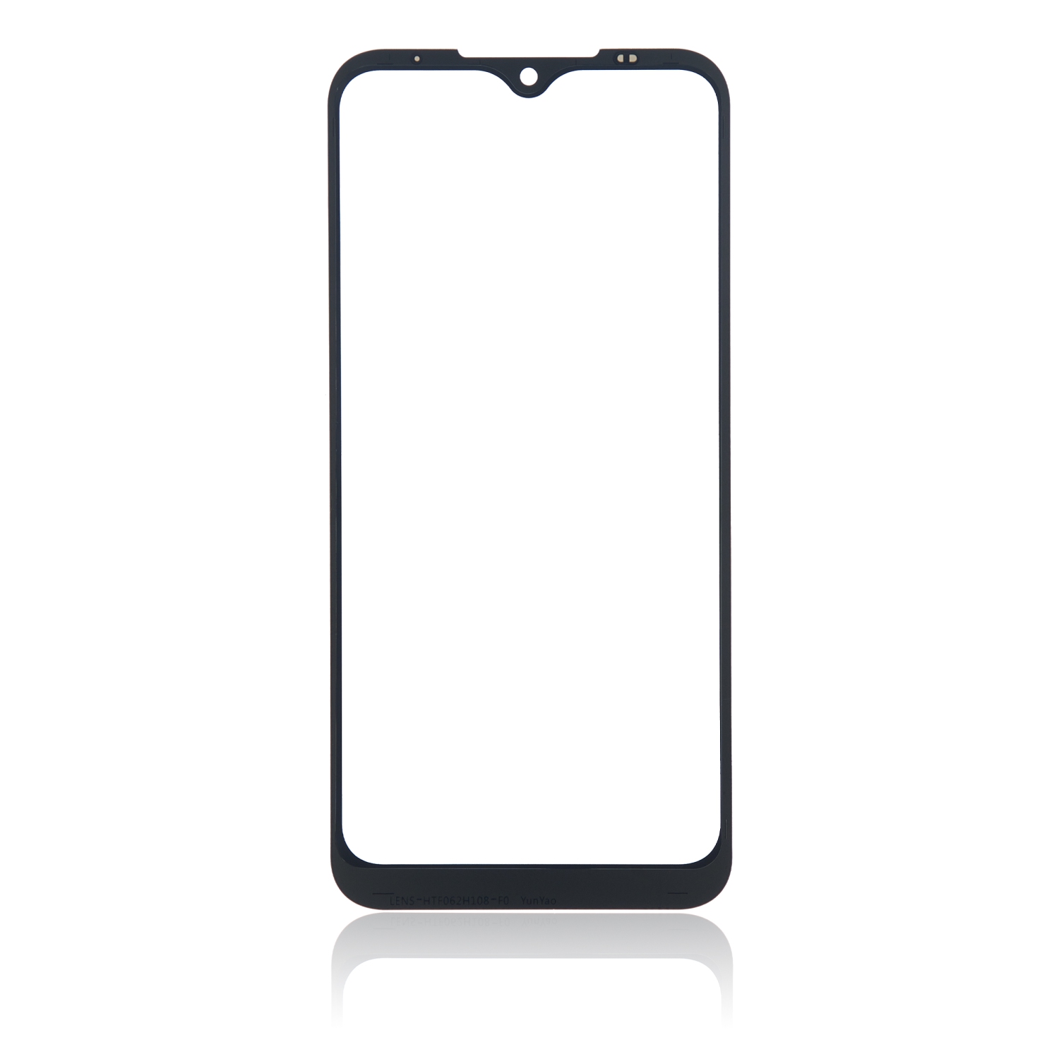 Verre avant de rechange avec OCA préinstallé compatible avec le Moto E de Motorola