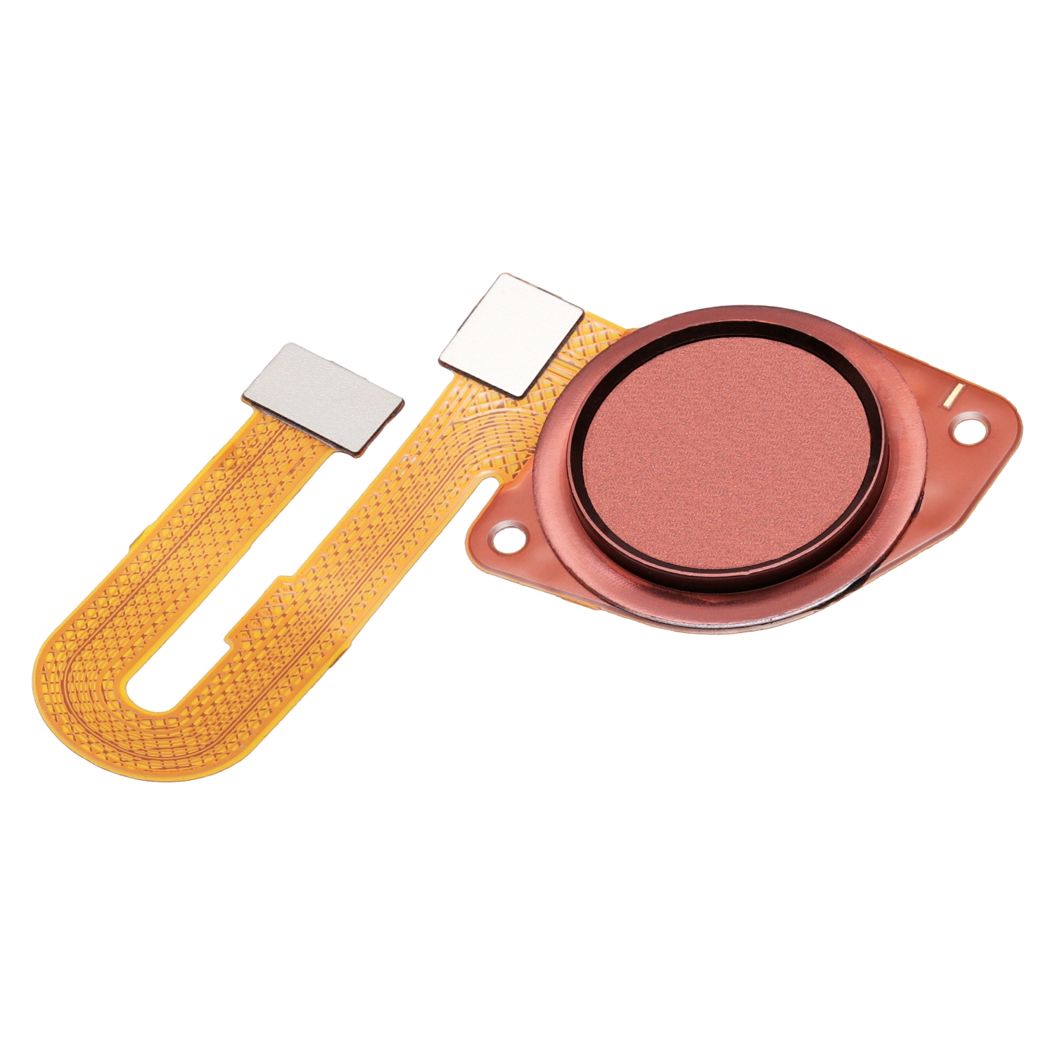 Replacement Fingerprint Reader With Flex Cable Compatible For Motorola Moto E7 Plus (XT2081 / 2020) (Amber Bronze)