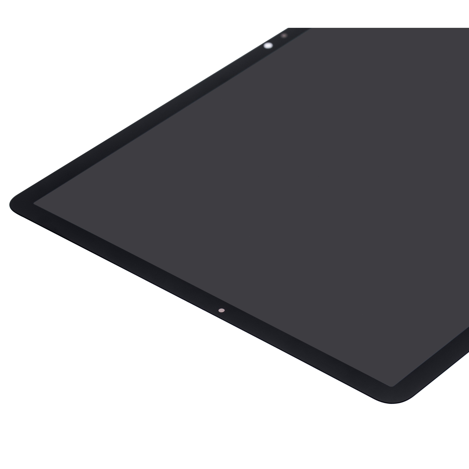 Remis à neuf – écran DELO de remplacement sans cadre compatible avec la Galaxy Tab S7 plus de 12,4 po de Samsung (2020) (T970/T975/T976) (noir)