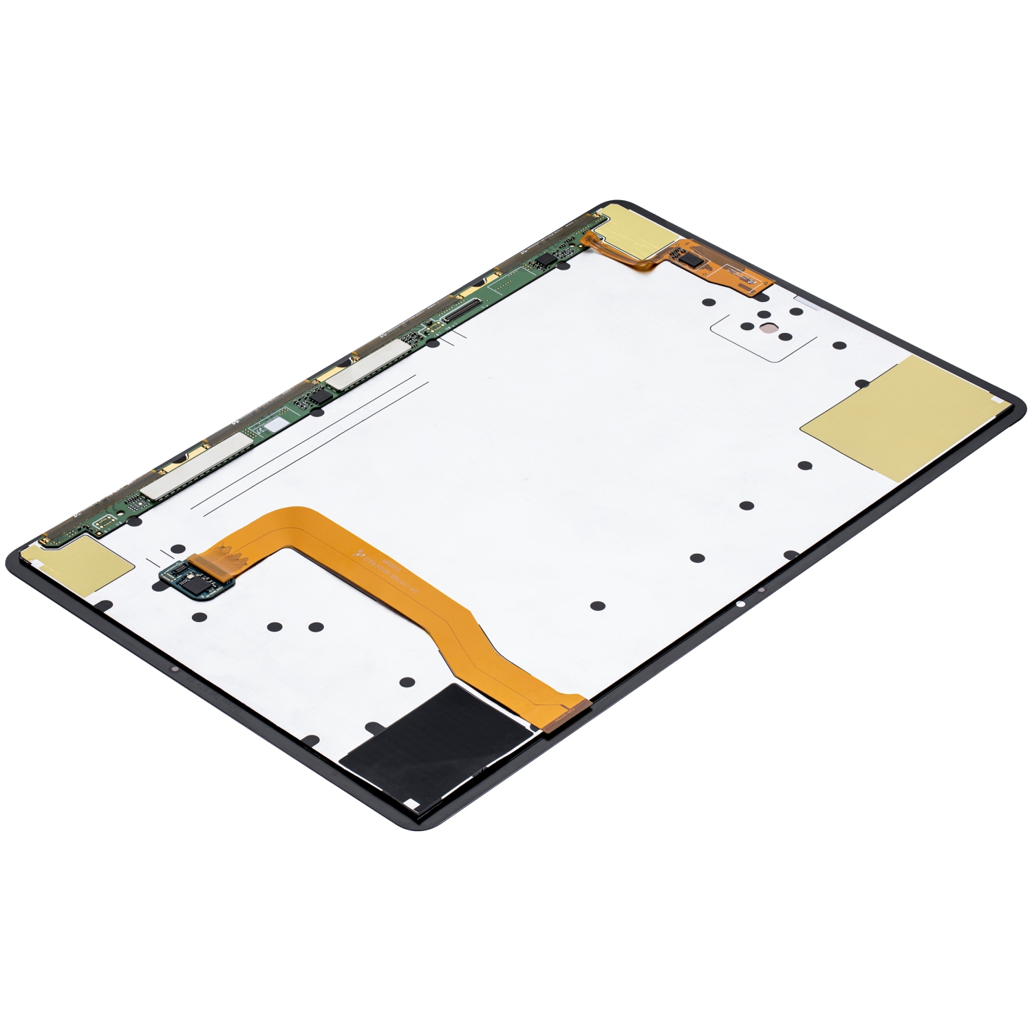 Remis à neuf – écran DELO de remplacement sans cadre compatible avec la Galaxy Tab S7 plus de 12,4 po de Samsung (2020) (T970/T975/T976) (noir)