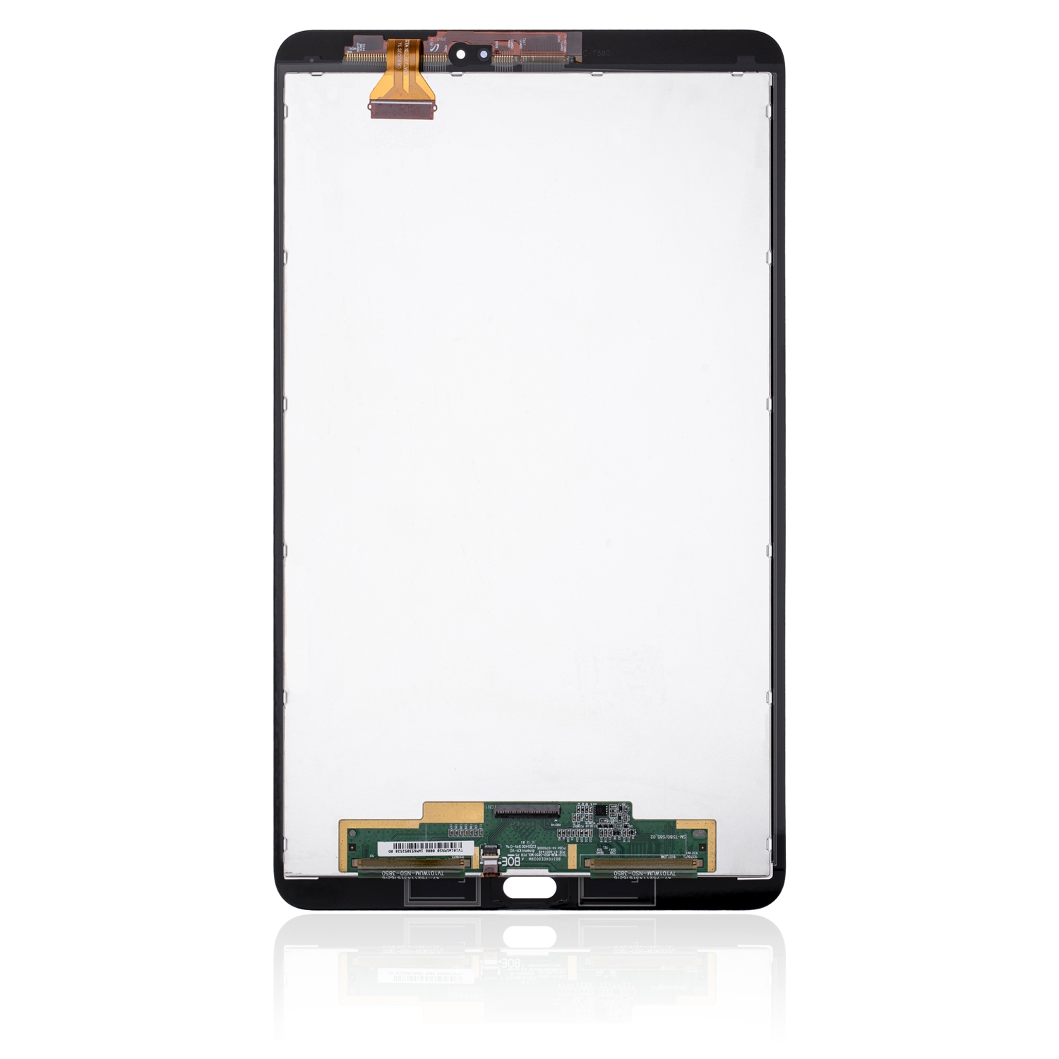 Remis à neuf – écran ACL de remplacement sans cadre compatible avec Samsung Tab A (10,1 po/2016) (T580/T585) (noir)