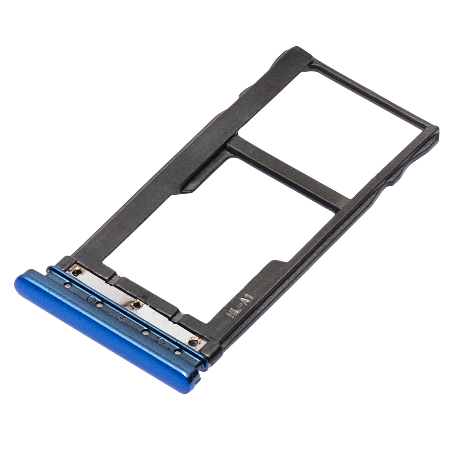 Replacement Single Sim Card Tray Compatible For Motorola One Vision (Blue)