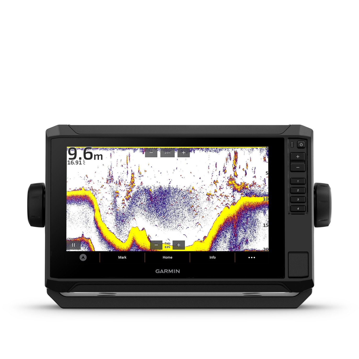 Sondeur Garmin ECHOMAP™ UHD2 95sv avec transducteur GT56UHD-TM, écran 9 po et cartographie Garmin Navionics+ Canada & Alaska - Noir