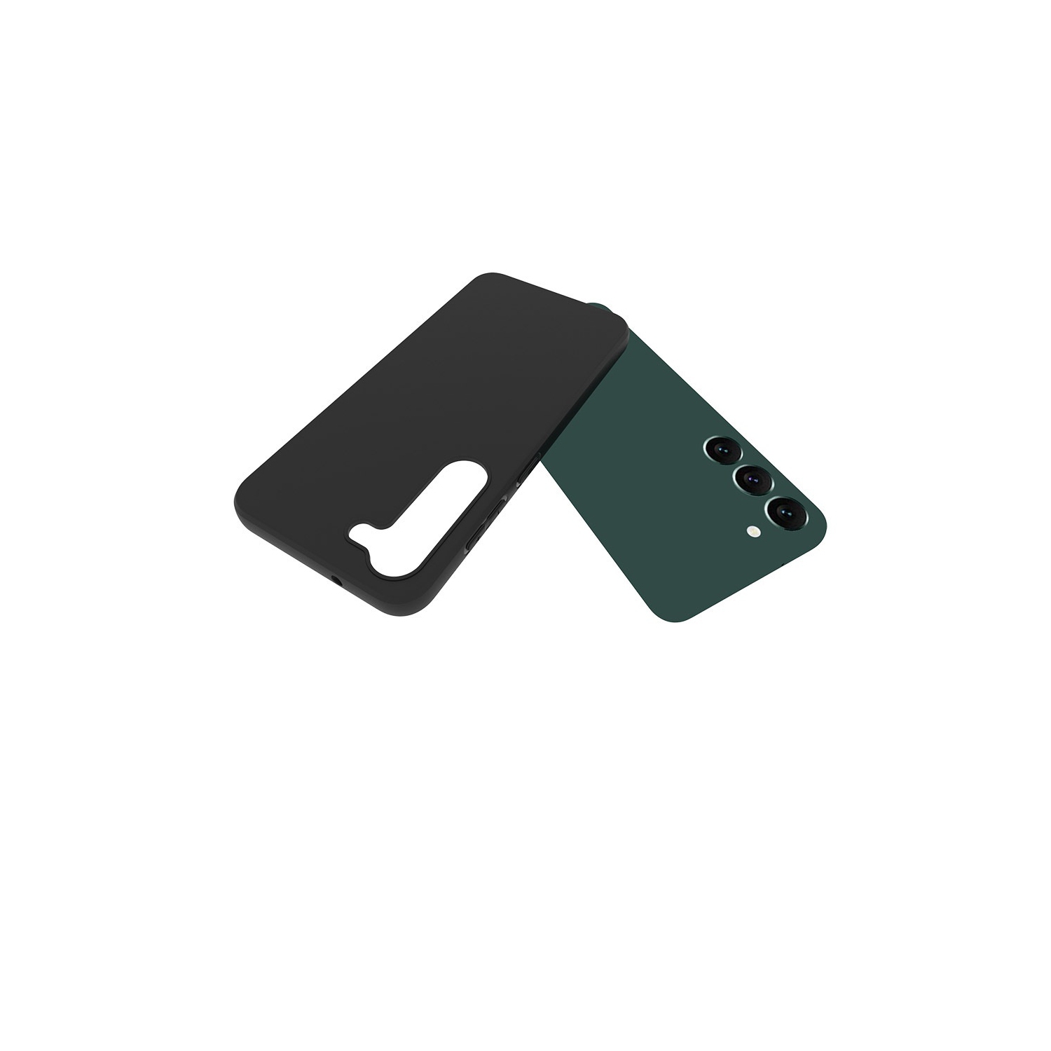 Coques en TPU TopSave Slim, Matte Black Thin Jelly Gel pour Samsung Galaxy S23 Plus 6.6" 5G