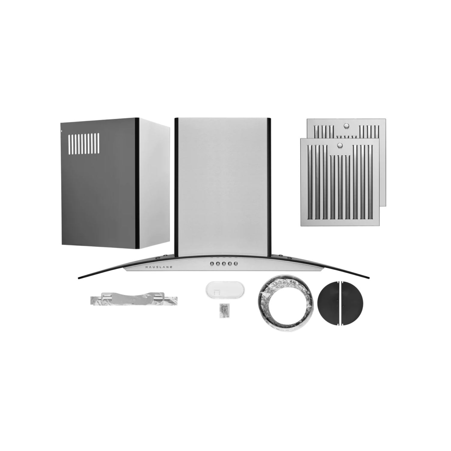 Hauslane 30" Chef Convertible Wall Mounted Range Hood