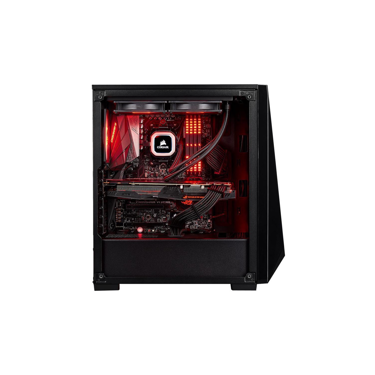 Zonic Gaming PC- AMD Ryzen 5 5600G Processor up to 4.4GHz-ASUS RTX 4070 TI-ASUS Wi-Fi Built in MB - 32GB DDR4 RAM- 1 TB MNVME M.2 SSD- Windows 11- Gaming Keyboard Kit
