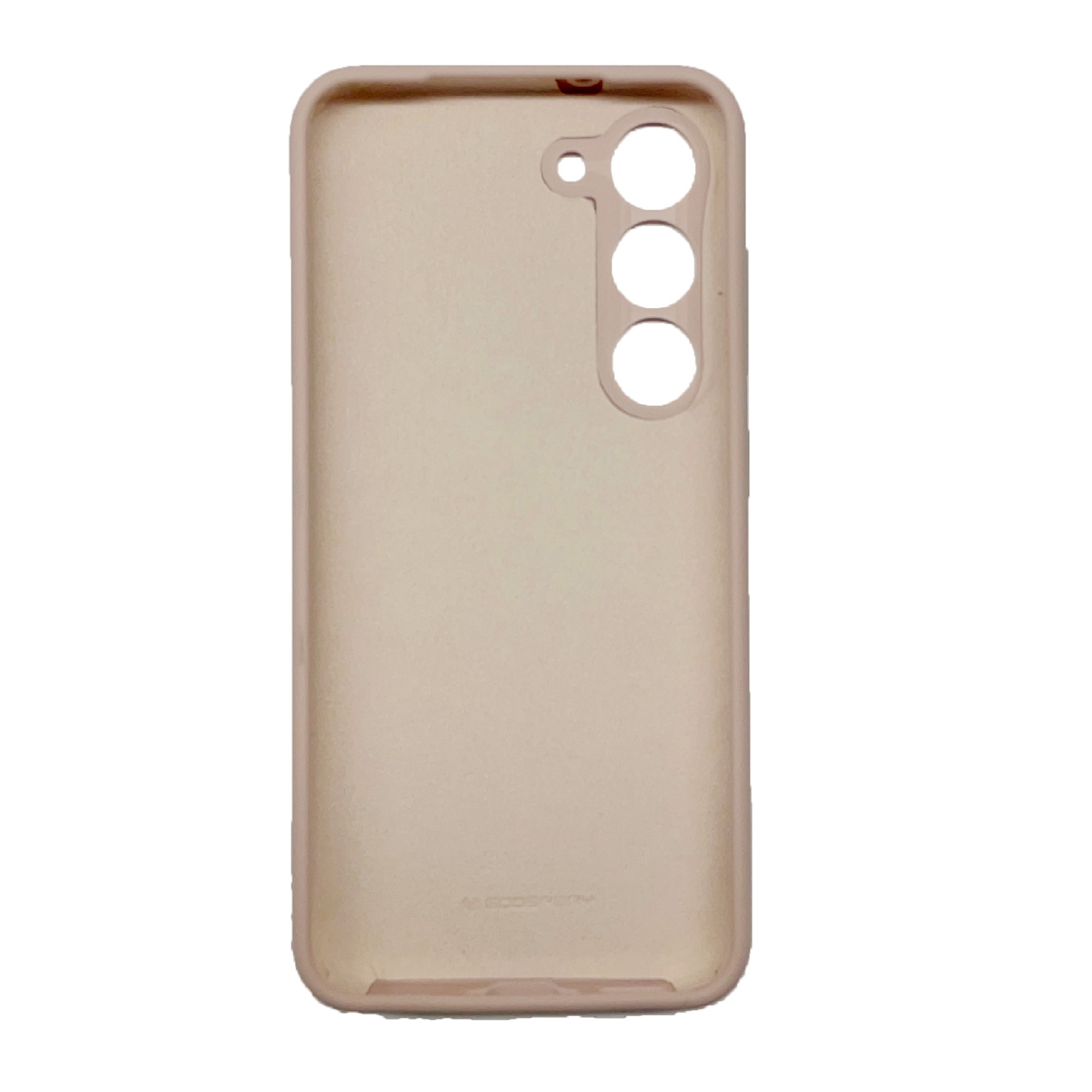 TopSave Goospery Liquid Silicone Gel Rubber Full Body Protection Cover Case pour Samsung Galaxy S23 Plus 6.6" 5G, Rose Sable