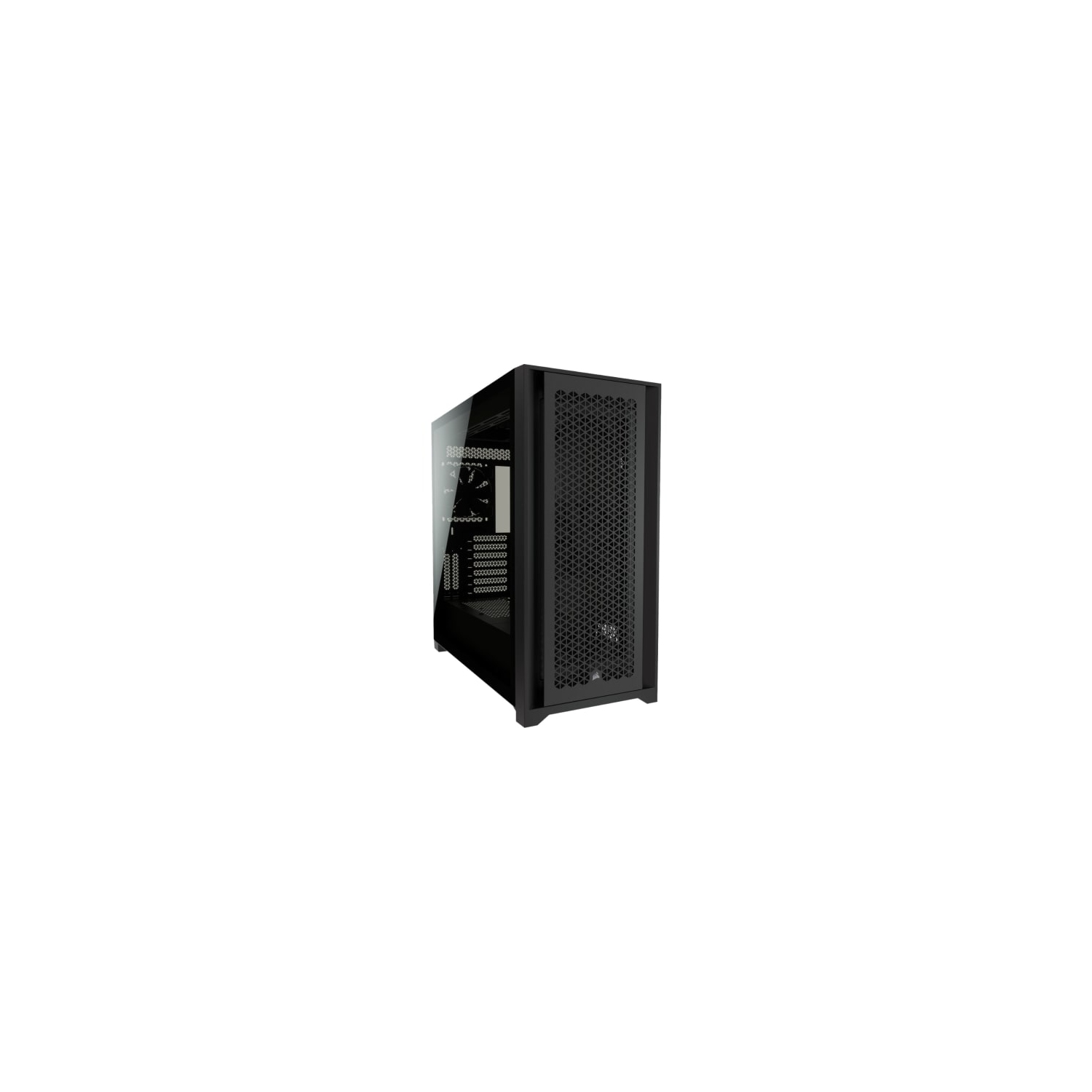Corsair iCUE 5000D RGB Airflow USB 3.2 Alloy Steel ATX Mid-Tower 3X AF120 RGB Elite Fans Black Computer Case (CC-9011210-WW)