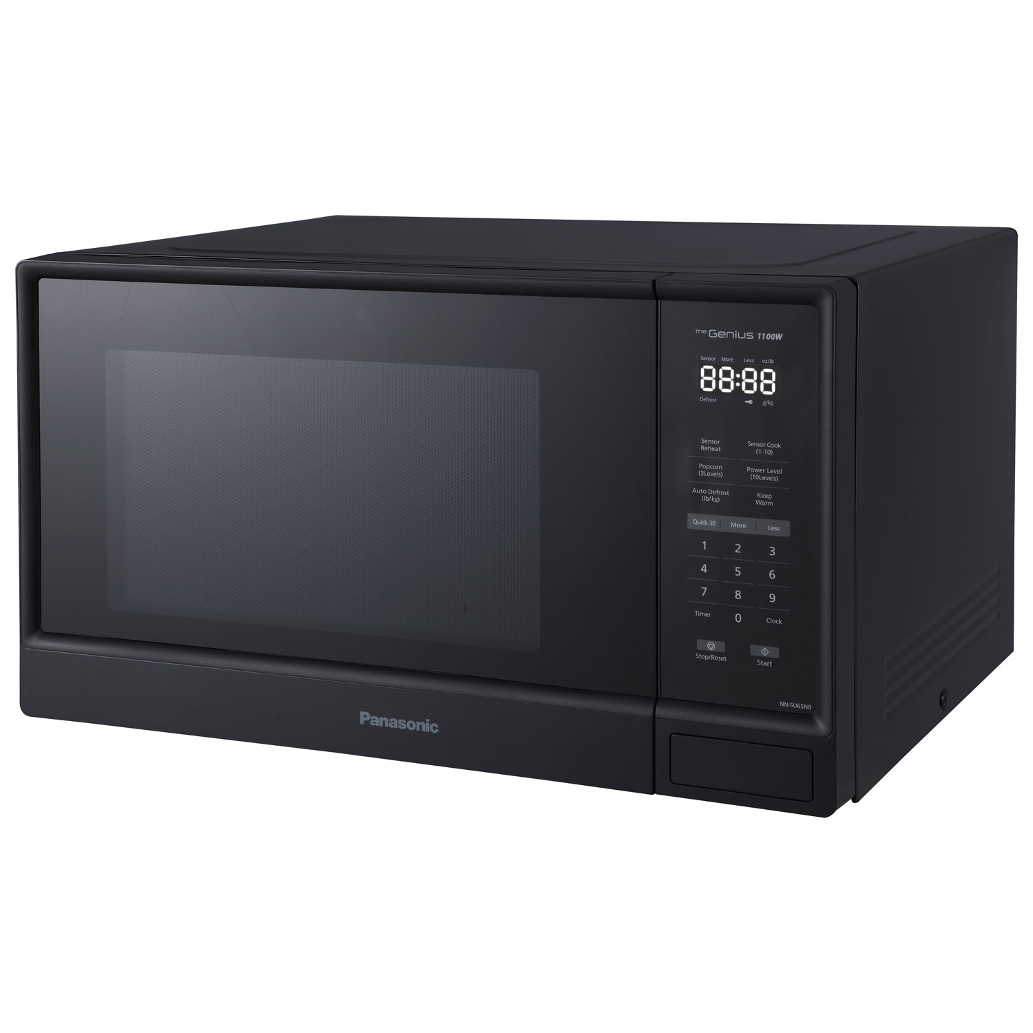 Panasonic Genius 1.3 Cu. Ft. Microwave (NNSU65NB) - Black | Best