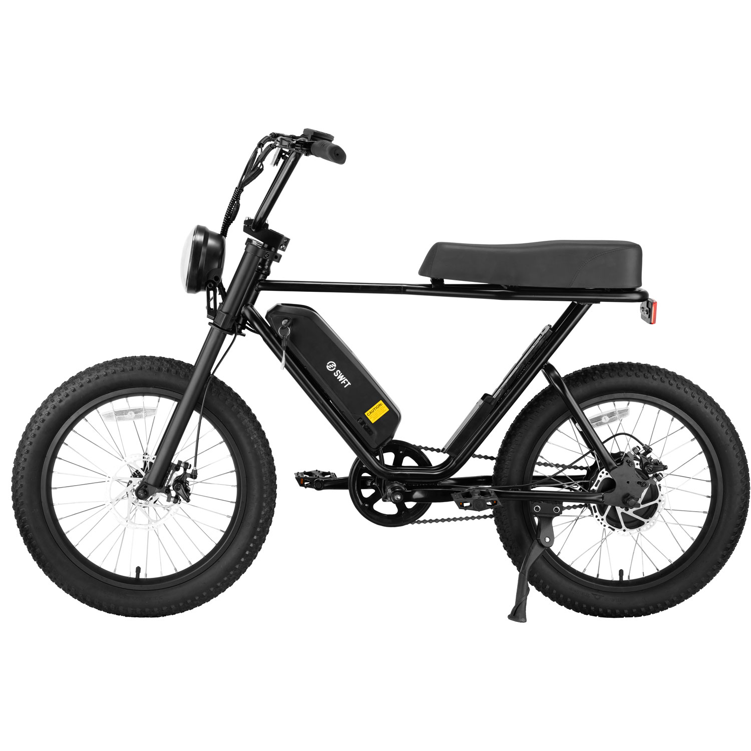Vélo électrique à gros pneus de 500 W Zip X de SWFT avec autonomie maximale de 59,5 km - Noir - Exclusivité de Best Buy