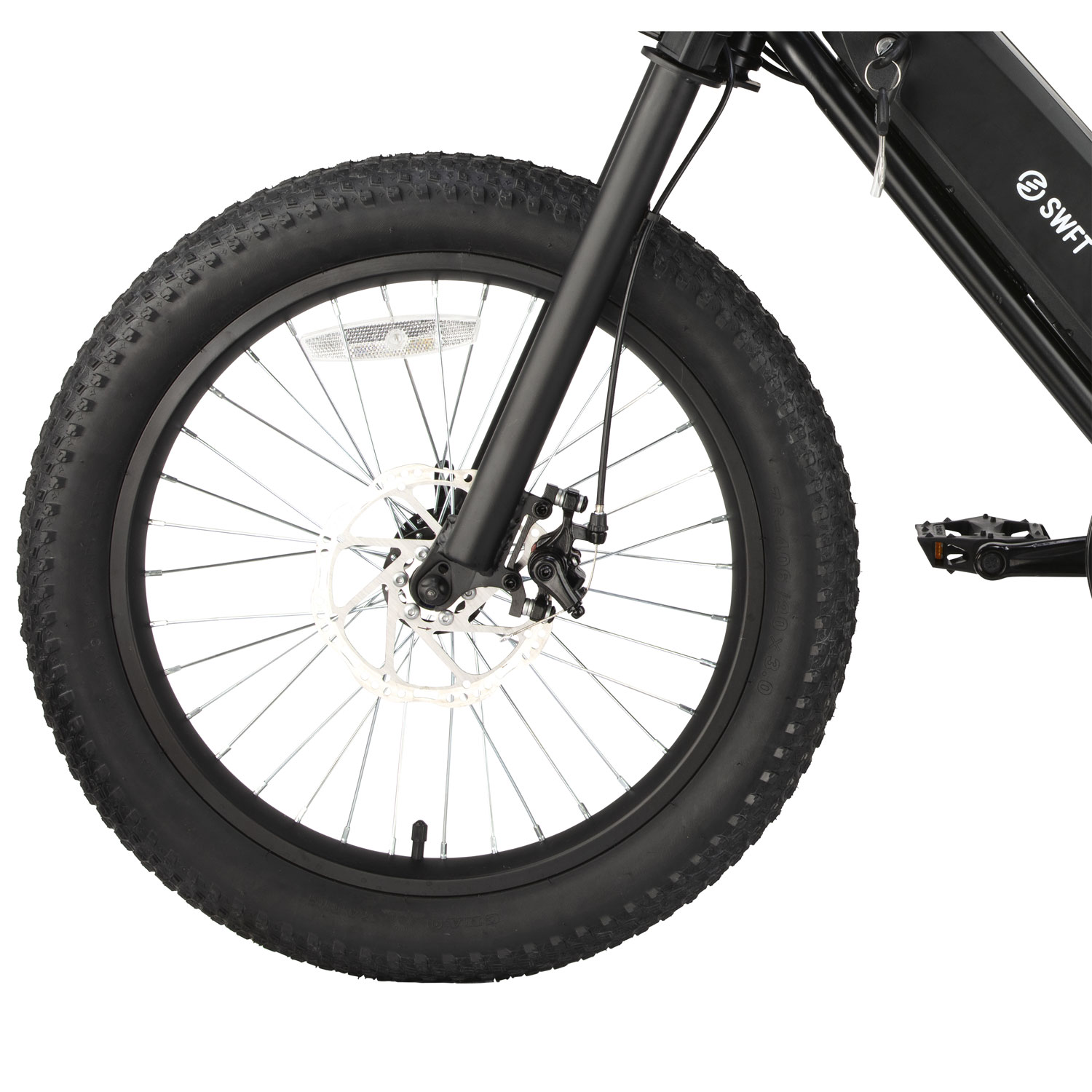 Vélo électrique à gros pneus de 500 W Zip X de SWFT avec autonomie maximale de 59,5 km - Noir - Exclusivité de Best Buy