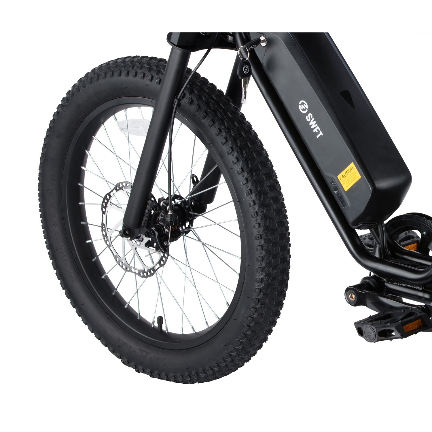 Vélo électrique à gros pneus de 500 W Zip X de SWFT avec autonomie maximale de 59,5 km - Noir - Exclusivité de Best Buy