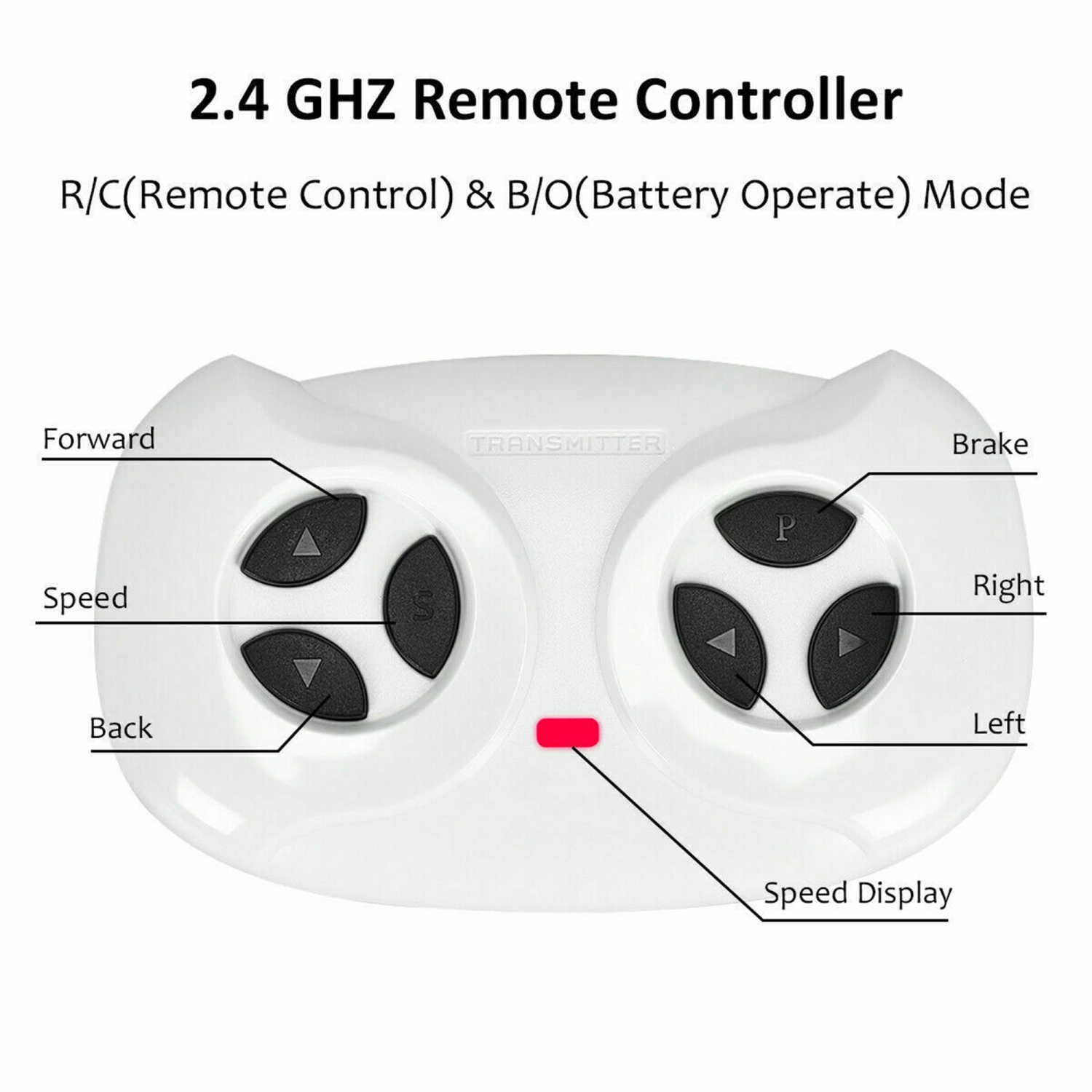 Voiture électrique pour enfant 12V Gymax – Bluetooth – Télécommande 2,4 GHZ