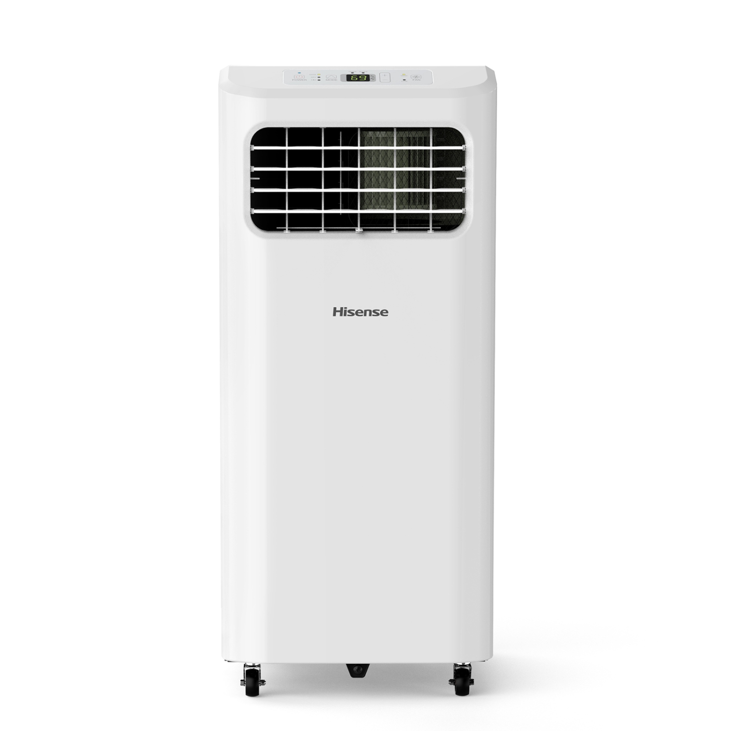Hisense PAC06 6000 BTU (DOE) / 8000 (ASHRAE) Ultra Slim Portable Air Conditioner, White