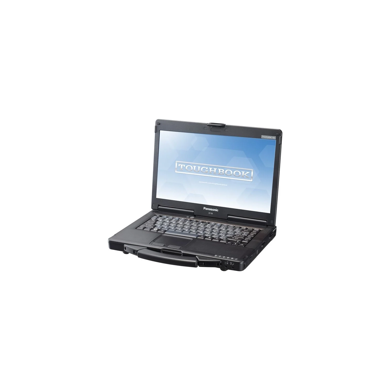 Refurbished (Good) -Panasonic Toughbook CF-53 MK3, Semi Rugged Laptop, 14" HD Touch, Intel Core i5-3340M vPro @ 2.70GHz, 16GB RAM, 1TB SSD, DVD, 4G LTE, Wi-Fi, Bluetooth, Win10 Pro