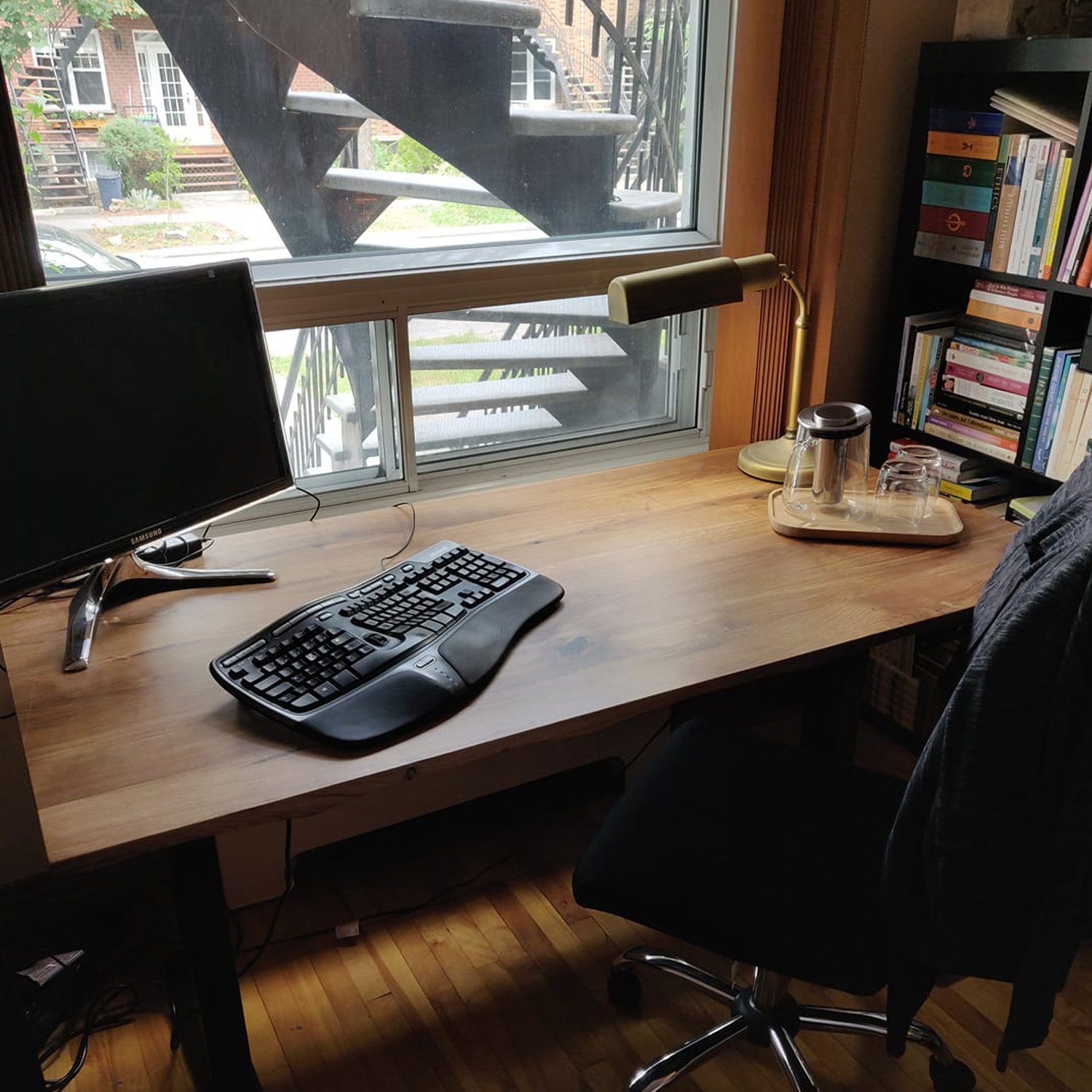 Solid Oak Table Top 72" x 36"