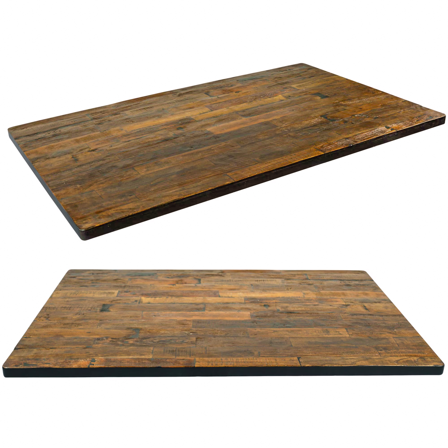 Real Wood Reclaimed Elm Table Top 30x60