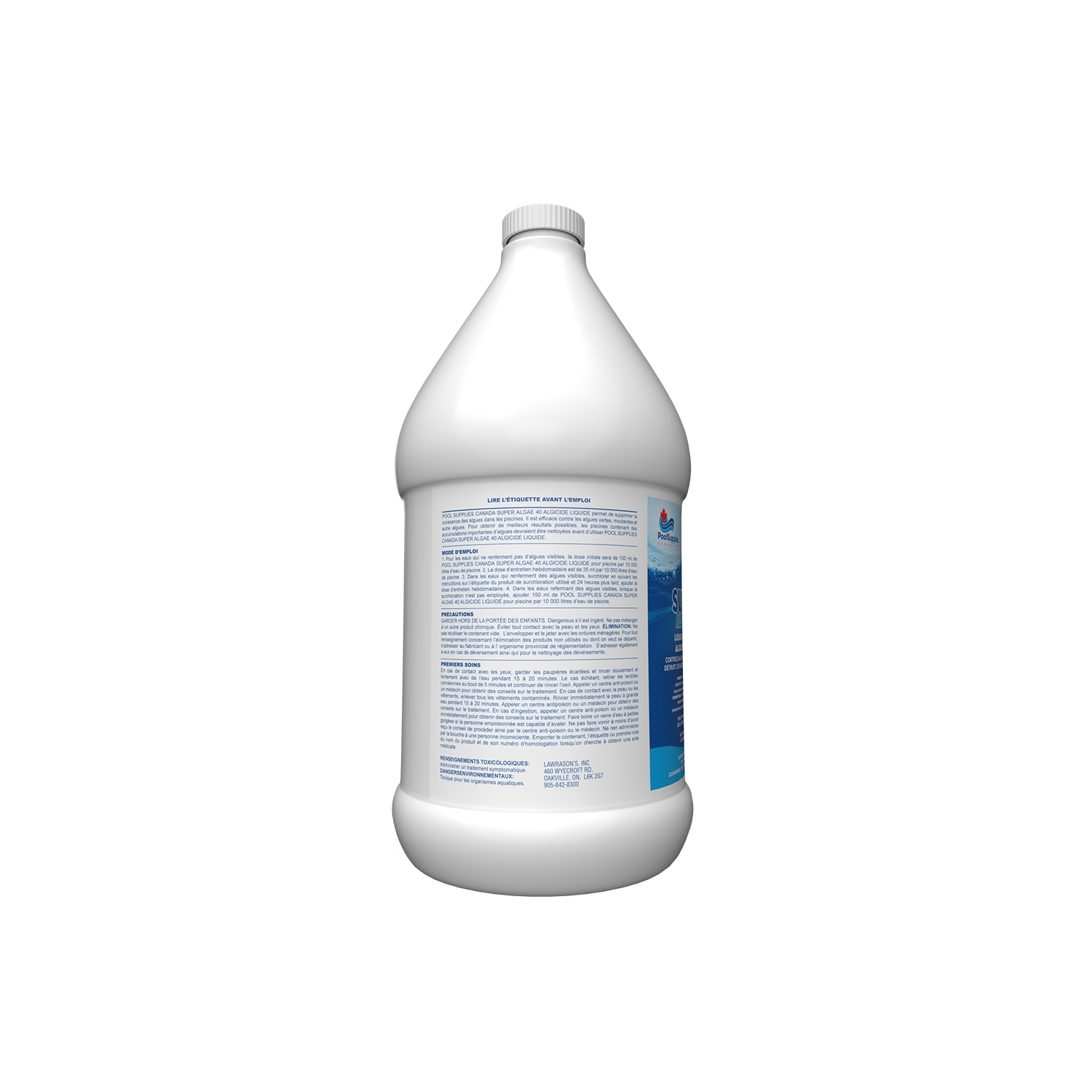 Algicide Super Algacide 40 de Pool Supplies Canada