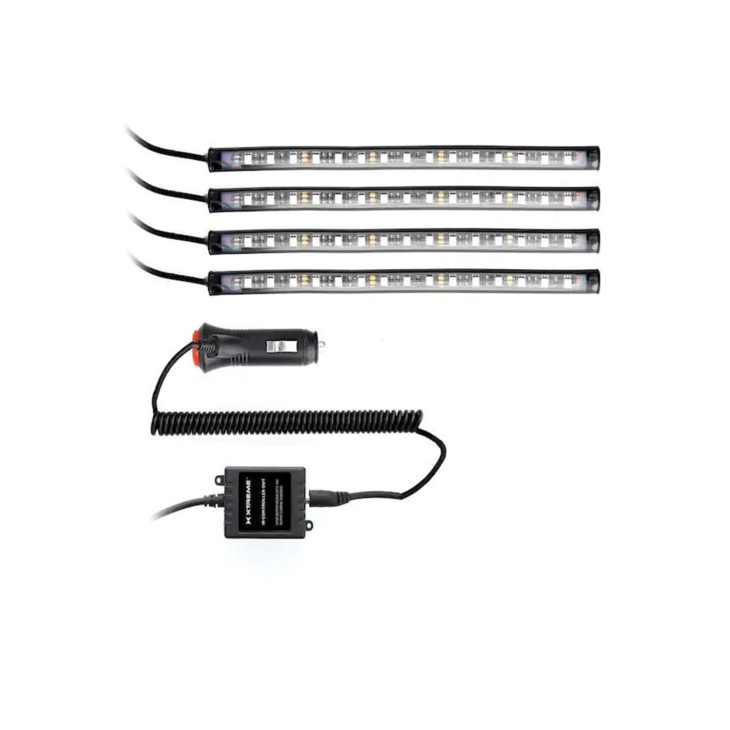 Xtreme XLB7-1030-BLK Bluetooth LED Car Accent Light Strip