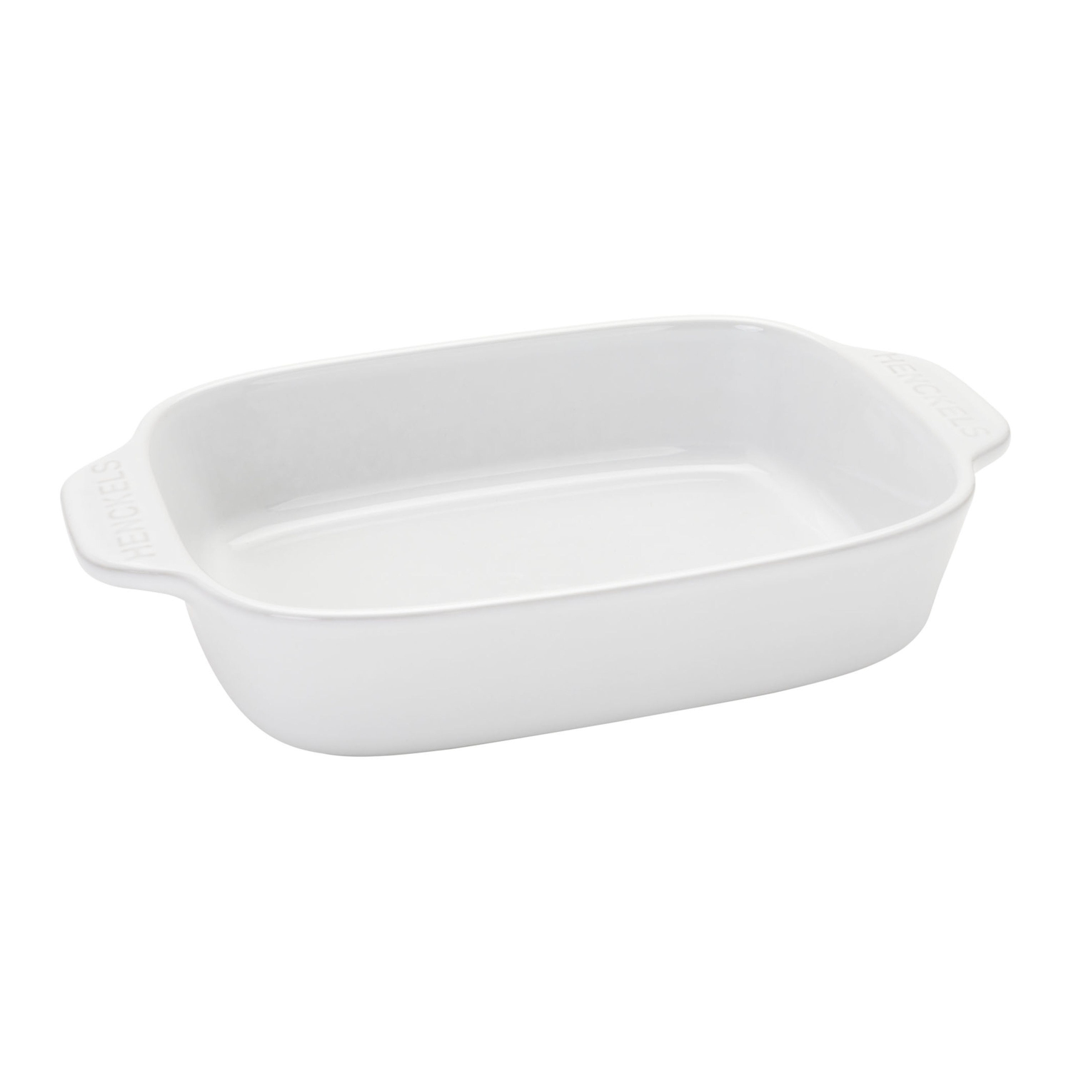 HENCKELS Ceramic 8 Piece Bakeware Set, White