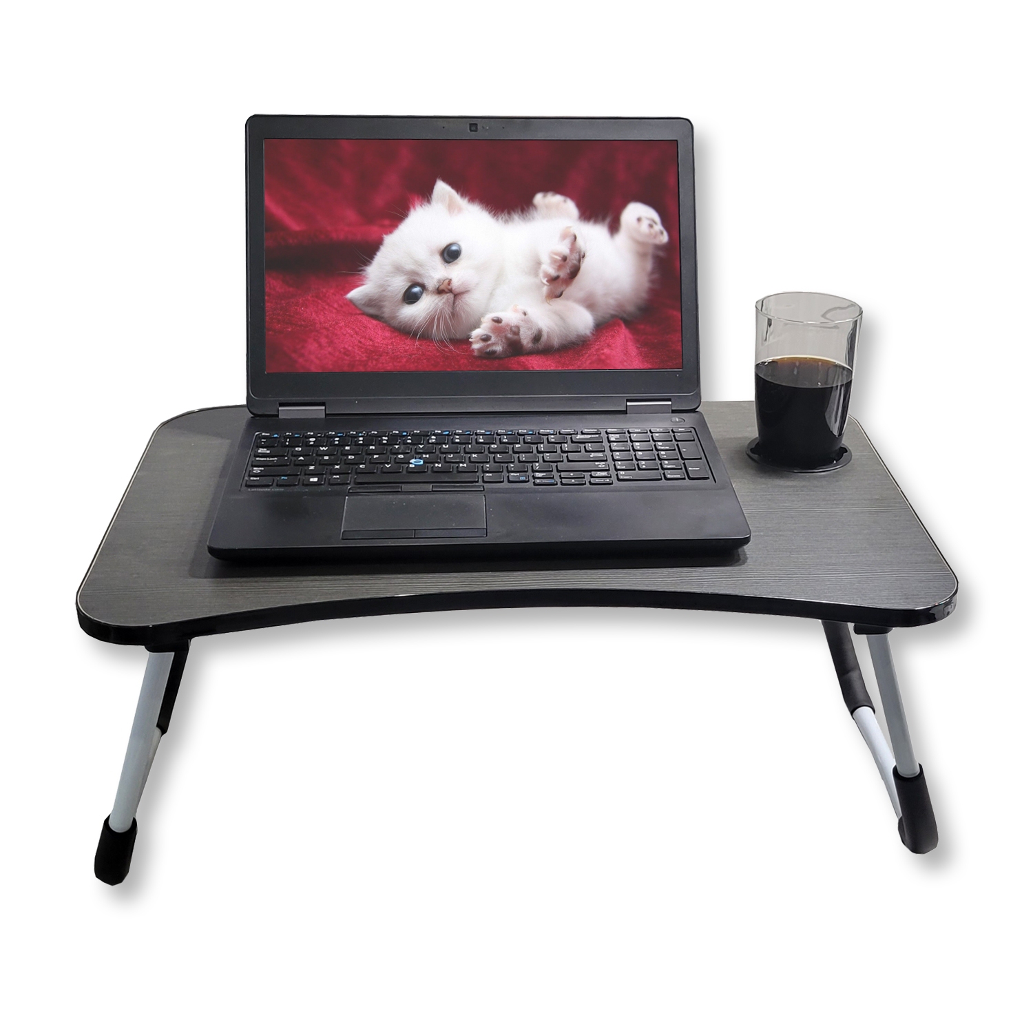 ITY International - Folding Bed Tray, 23.6" x 15.7", 10.2", Black