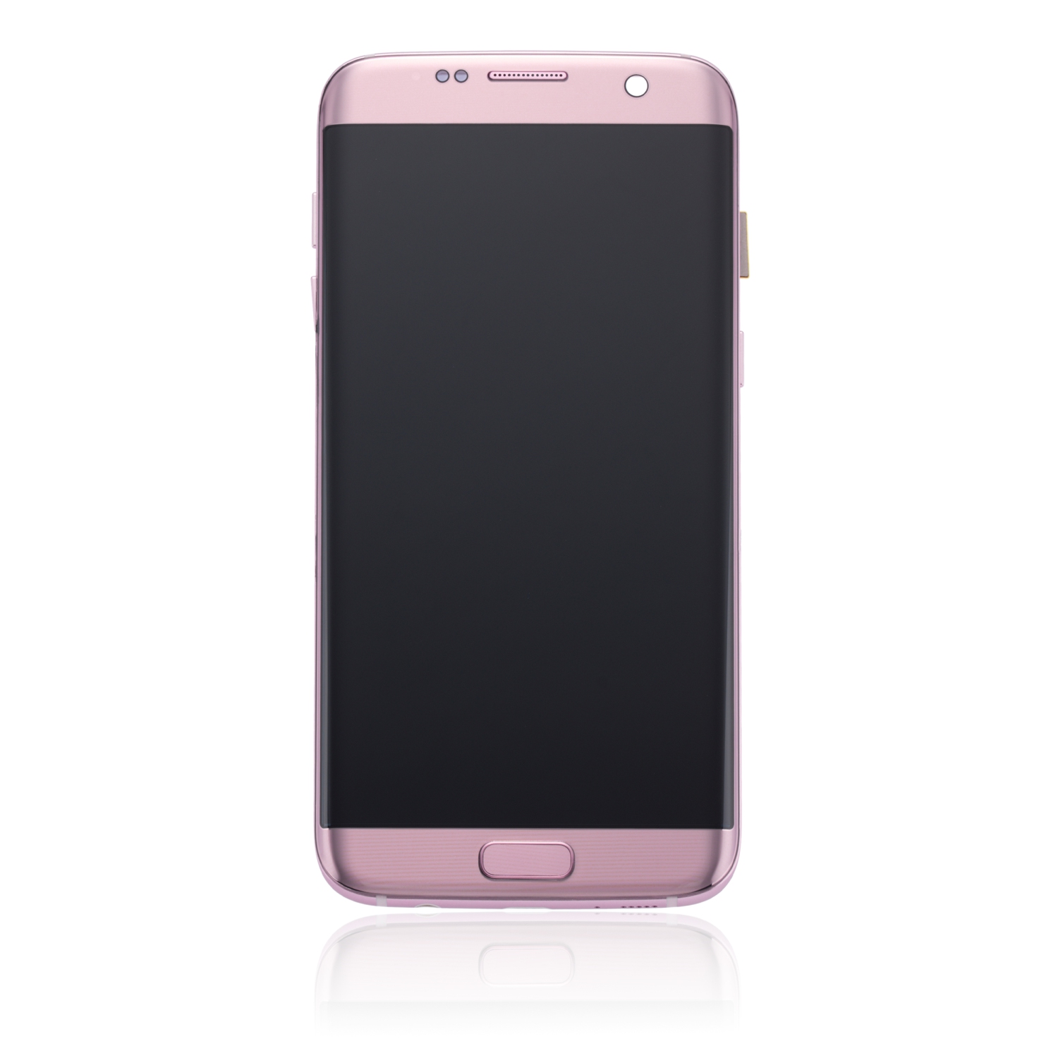 Refurbished - Replacement OLED Assembly With Frame Compatible For Samsung Galaxy S7 Edge (All US Models / G935A) (Rose Gold)