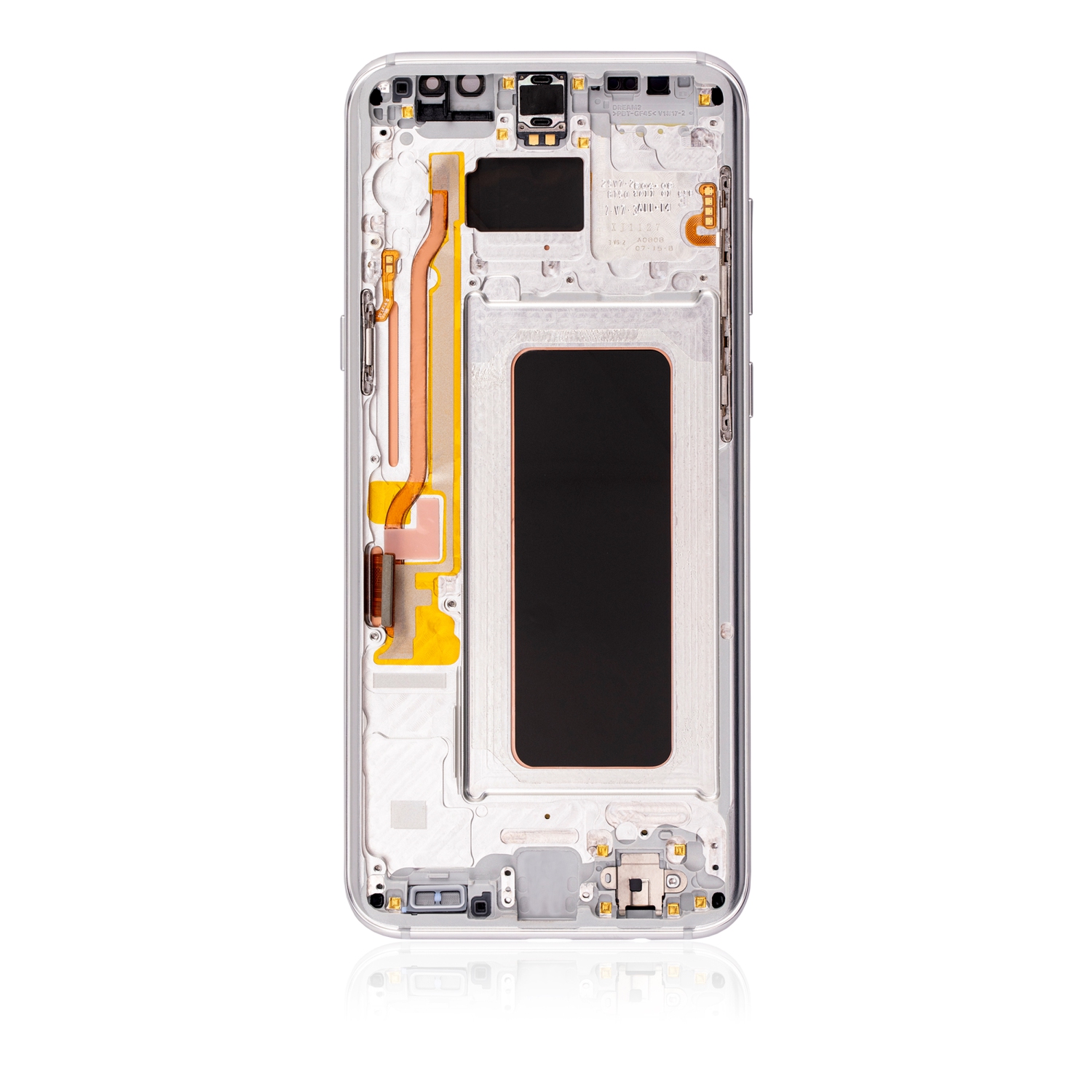 Refurbished - Replacement OLED Assembly With Frame Compatible For Samsung Galaxy S8 Plus (Arctic Silver)