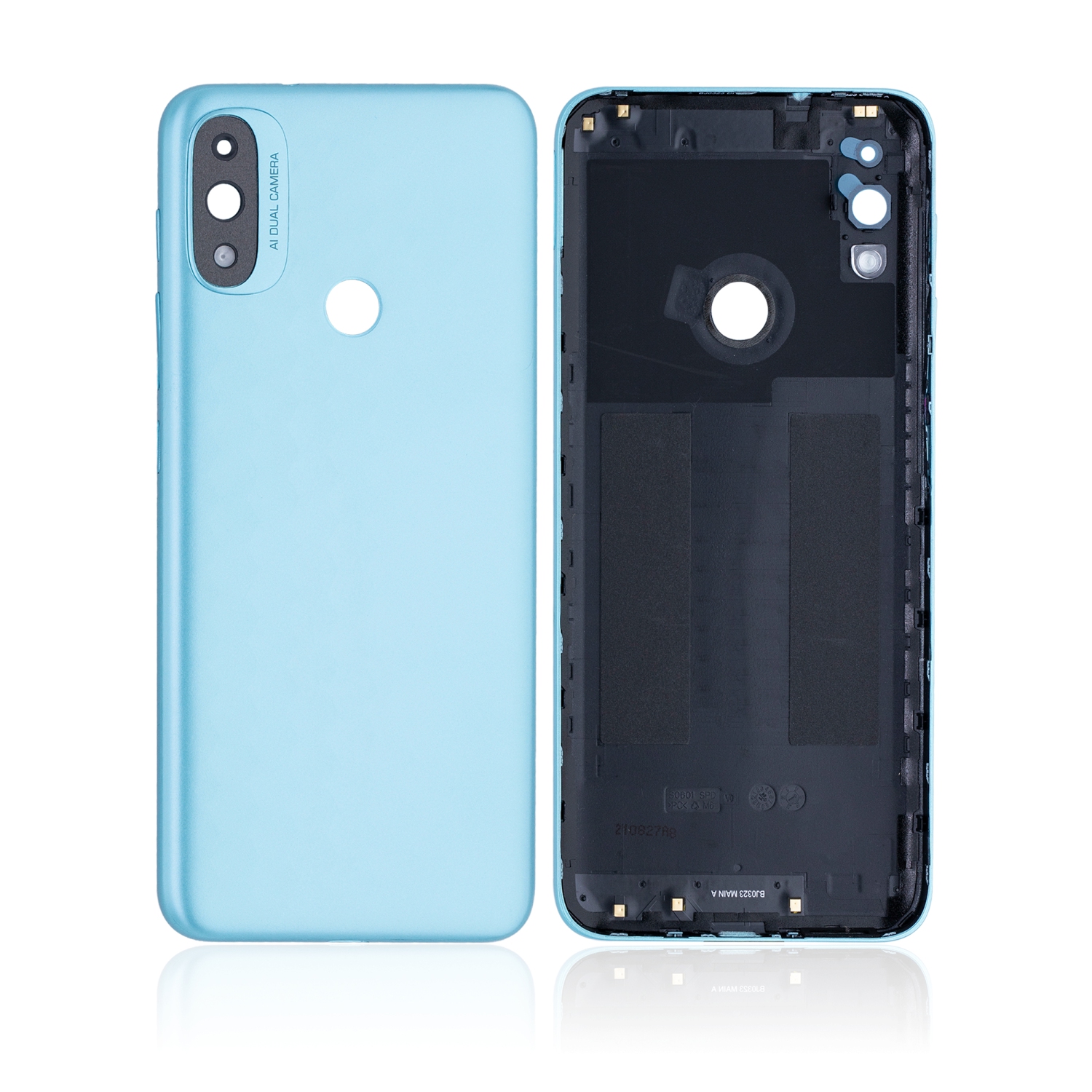 Replacement Back Cover Compatible For Motorola Moto E20 (XT2155 / 2021) (Blue)