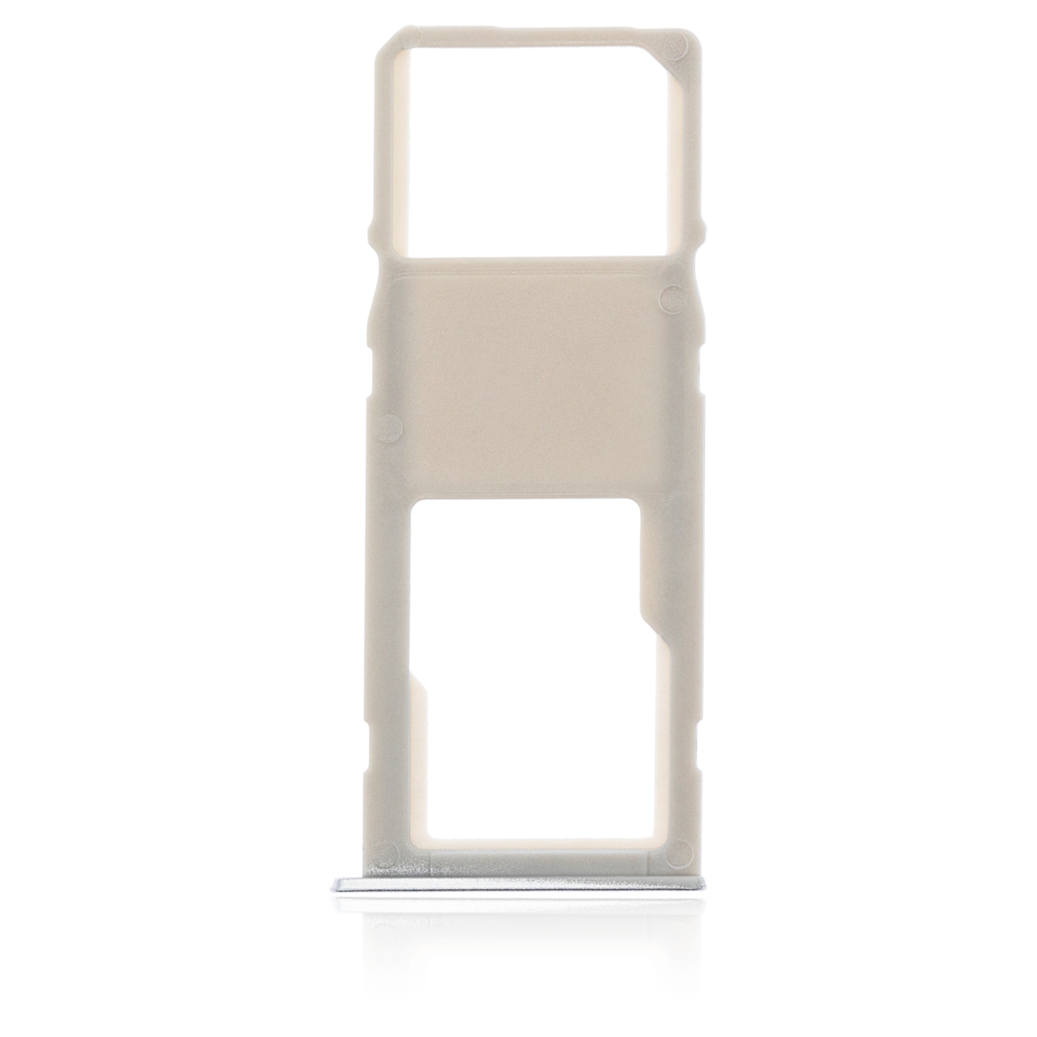 Replacement Single Sim Tray Compatible For Samsung Galaxy A21 (Cloud White)