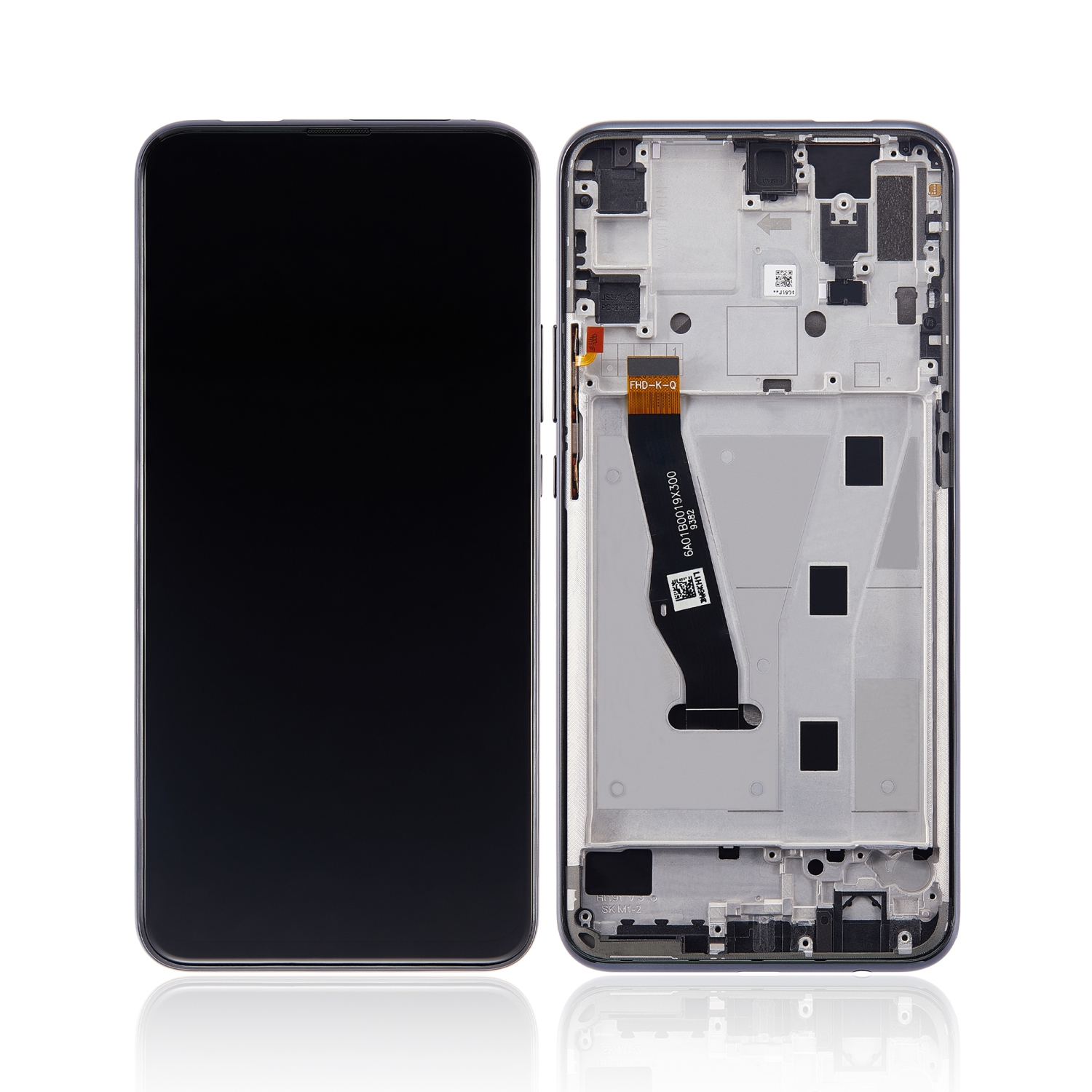 Refurbished (Excellent) - Replacement LCD Assembly With Frame Compatible For Huawei P Smart Z (2019) (Midnight Black)
