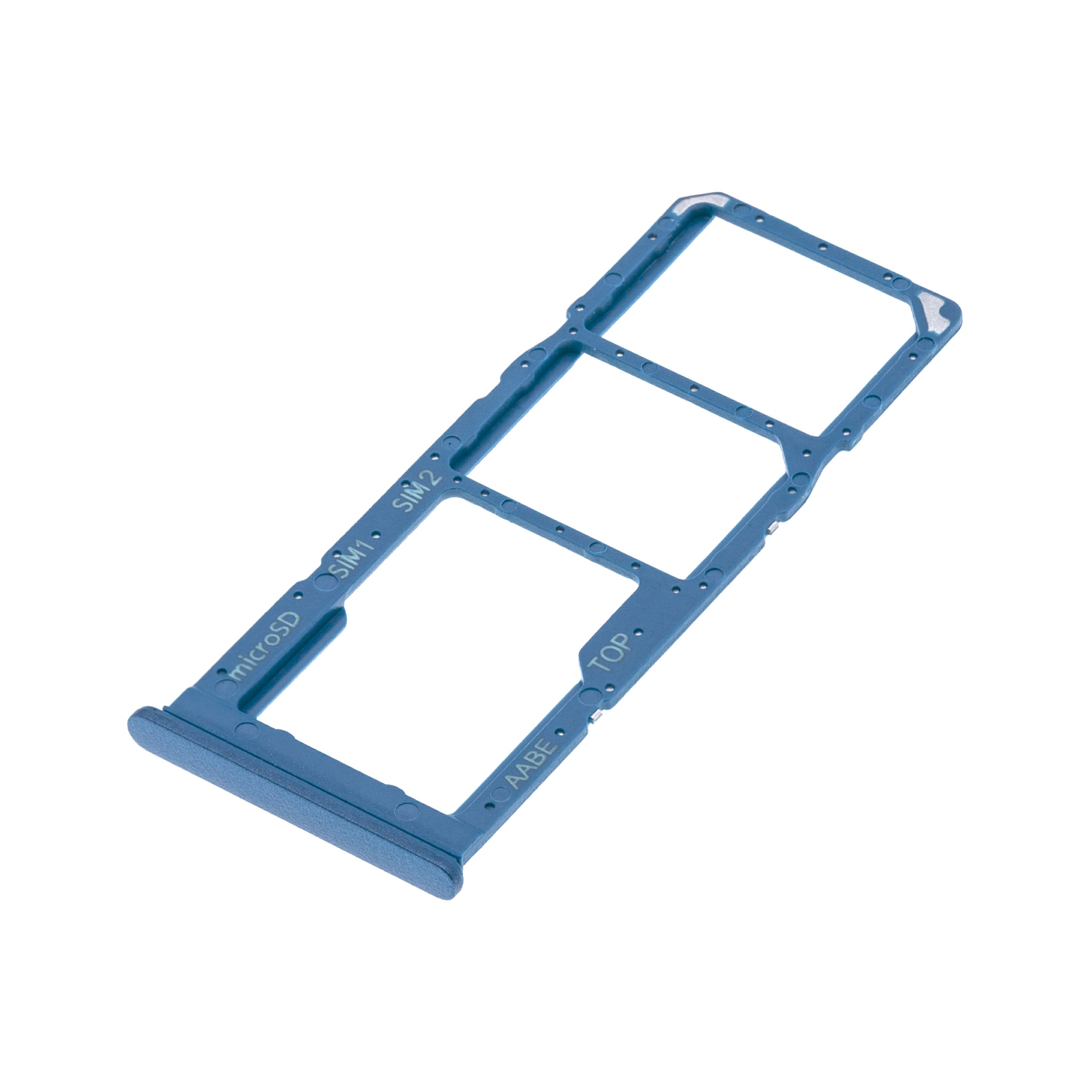 Replacement Dual Sim Card Tray Compatible For Samsung Galaxy A02 (Blue)