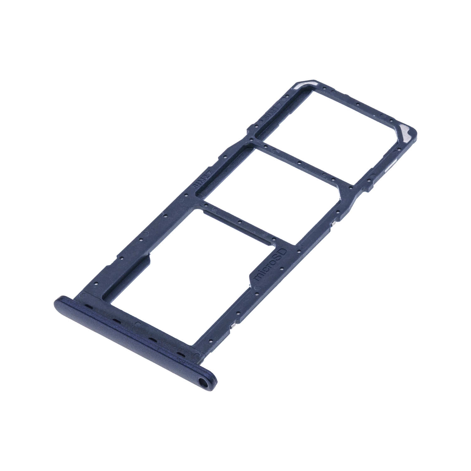 Replacement Dual Sim Card Tray Compatible For Samsung Galaxy A02S (A025 / 2020) / A03 (A035 / 2021) (Blue)