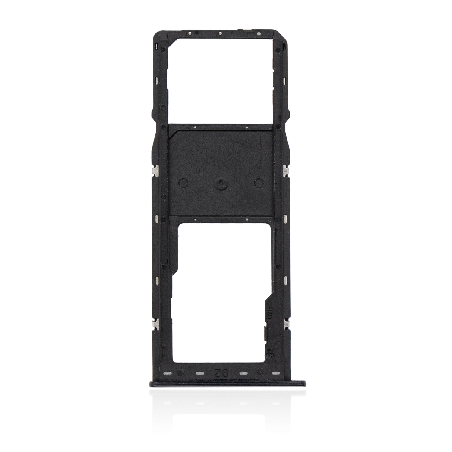 Replacement Single Sim Card Tray Compatible For Samsung Galaxy A10S / A20S (A207 / 2019) (Black)