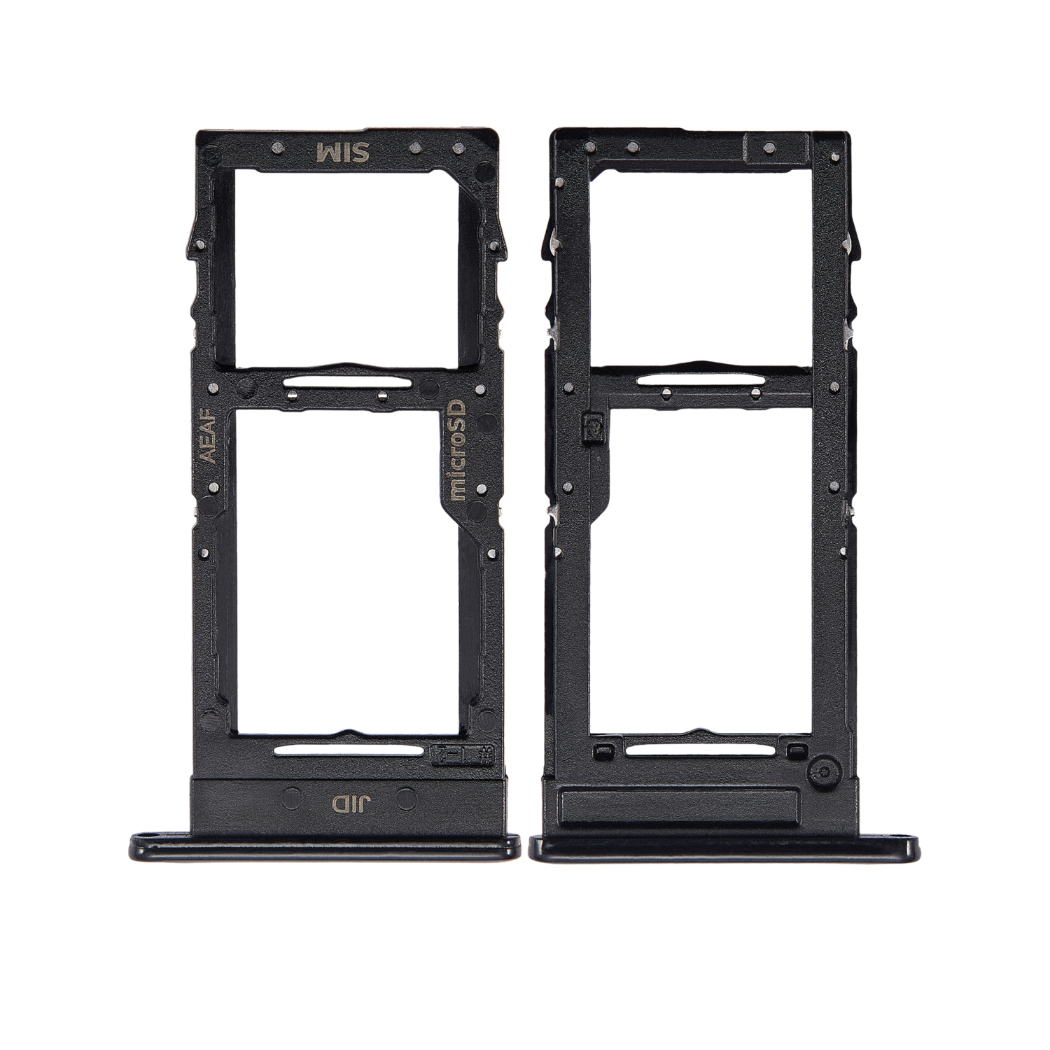 Replacement Dual Sim Card Tray Compatible For Samsung Galaxy A51 5G (Prism Cube Black)