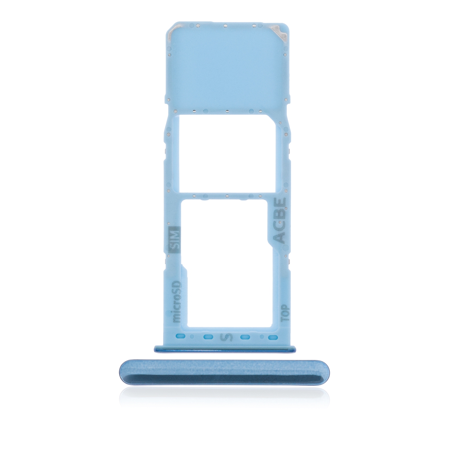 Replacement Single Sim Card Tray Compatible For Samsung Galaxy A32 (Awesome Blue)