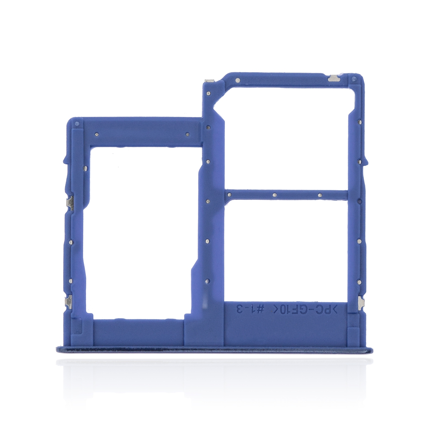 Replacement Dual Sim Card Tray Compatible For Samsung Galaxy A31 (Prism Crush Blue)