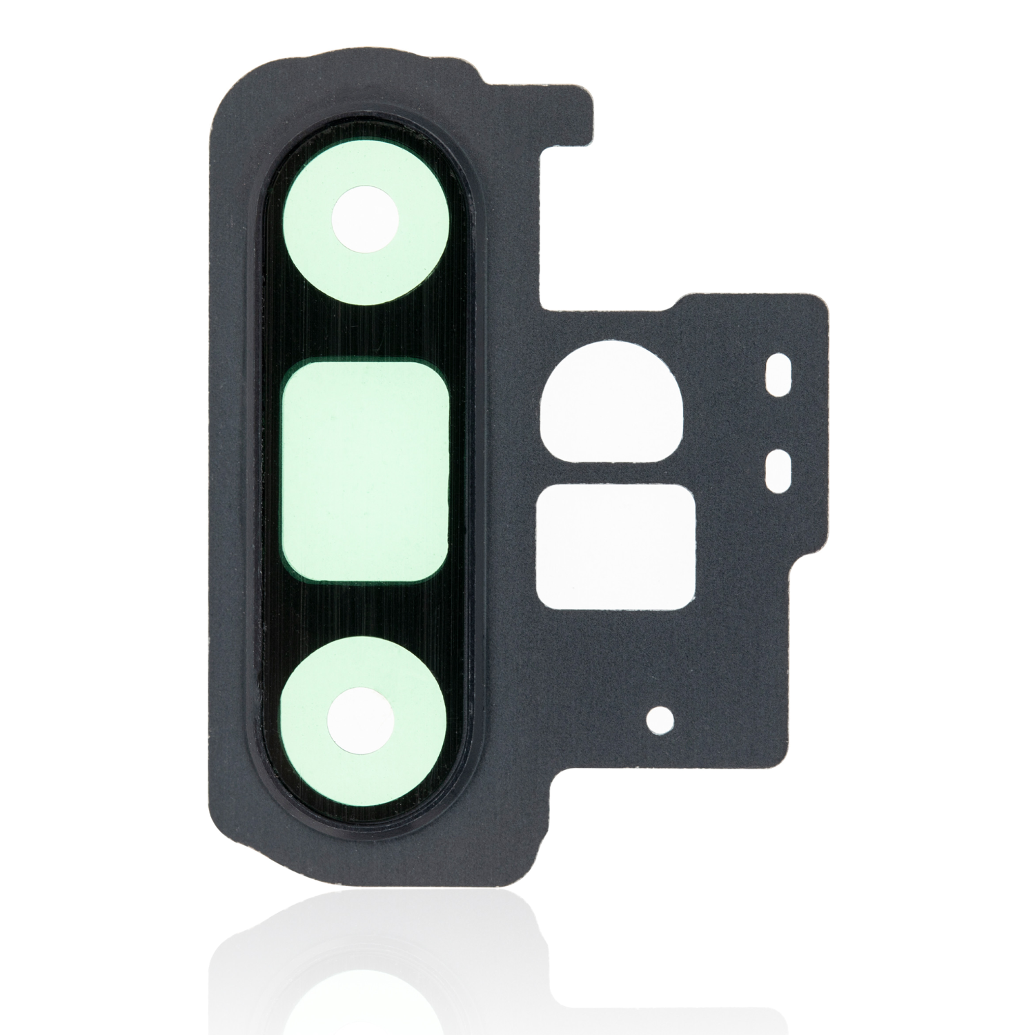 Replacement Back Camera Lens With Bracket / Bezel Compatible For Samsung Galaxy Note 10 Plus / 5G (Aura Black)