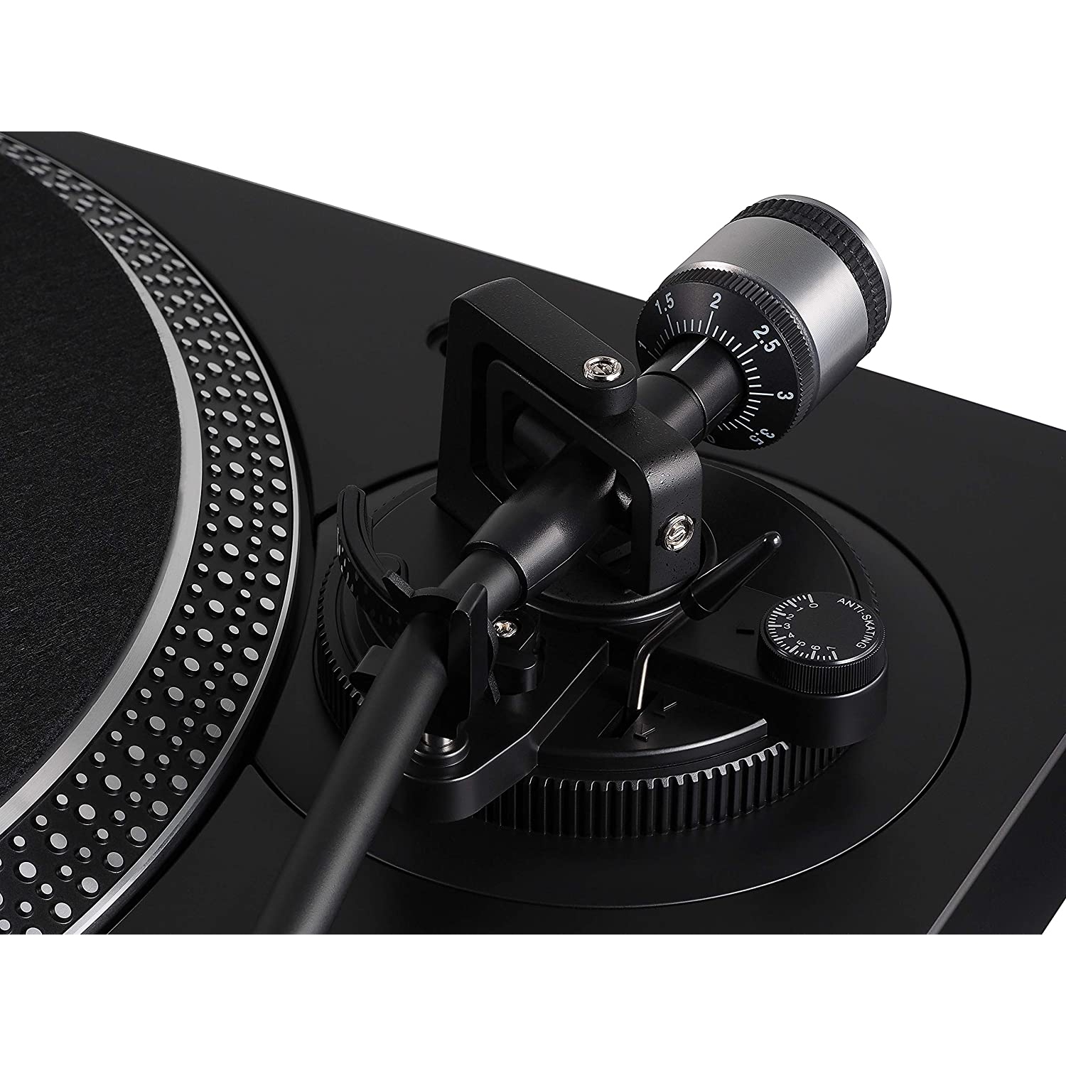 Audio-Technica LP120XBT-USB Platine vinyle à entraînement direct manuel avec Bluetooth® et sortie USB+ kit de nettoyage antibactérien pour écran