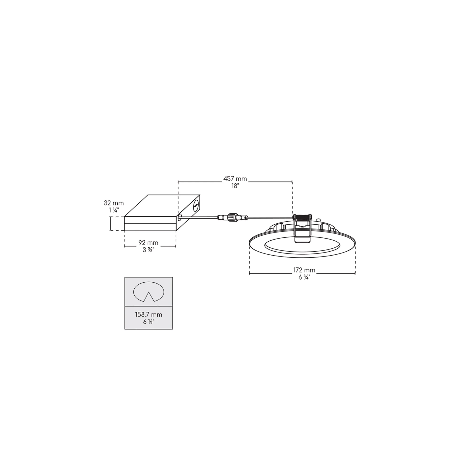 BAZZ Smart Home 4 Pack 6-in Wi-Fi RGB Tunable Slim Disk LED Recessed Light Kit-White, SLDSK6RGBTNWWFX4