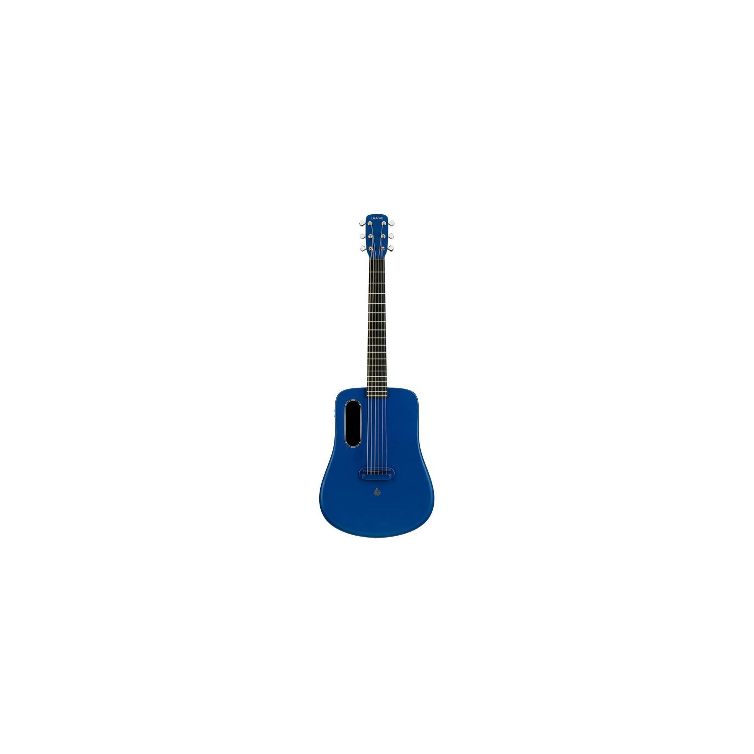 Open Box - LAVA ME 2 Carbon Fiber Guitar with Bag Picks and Charging Cable (Freeboost-Blue)