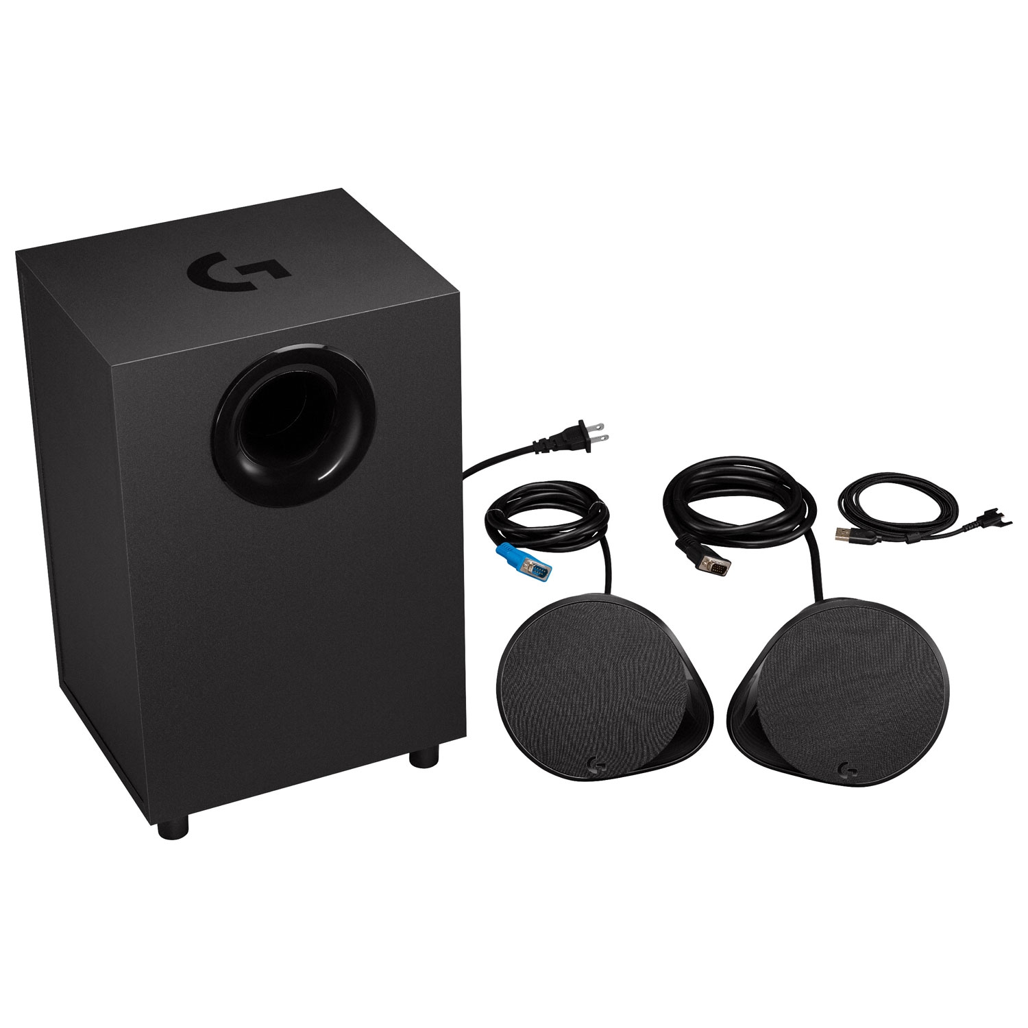 Open Box - Logitech G560 PC Gaming Speakers with LightSync RGB