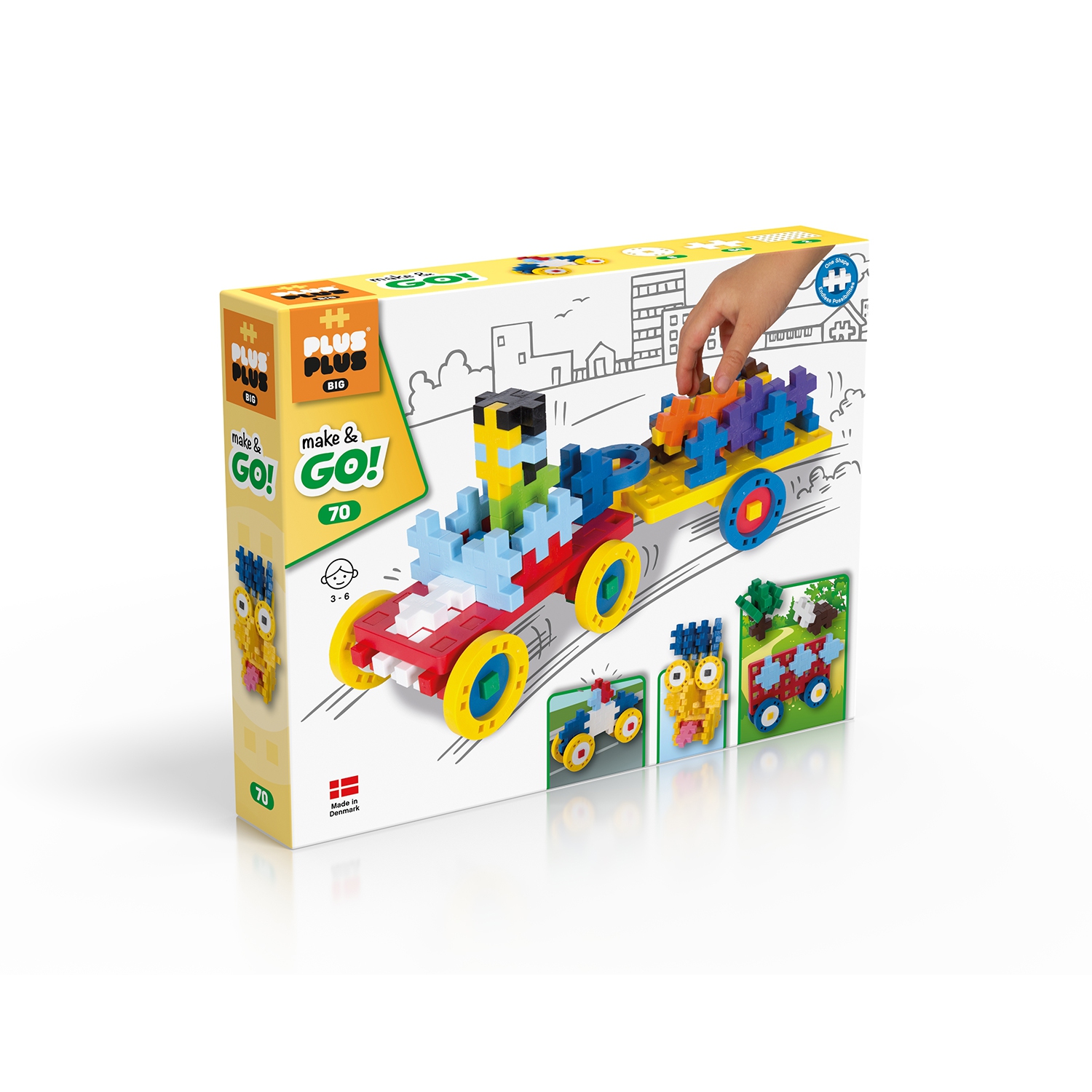 TUBE BIG - MAKE & GO! 70 pcs