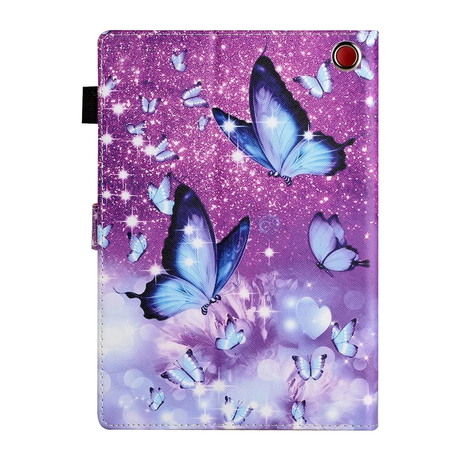 All-New Amazon Fire HD 8 & 8 Plus Case, Not Suitable for 7th/8th/9th Fire 8, Premium PU Leather Stand Cover with Smart Auto Wake/Sleep, Butterfly