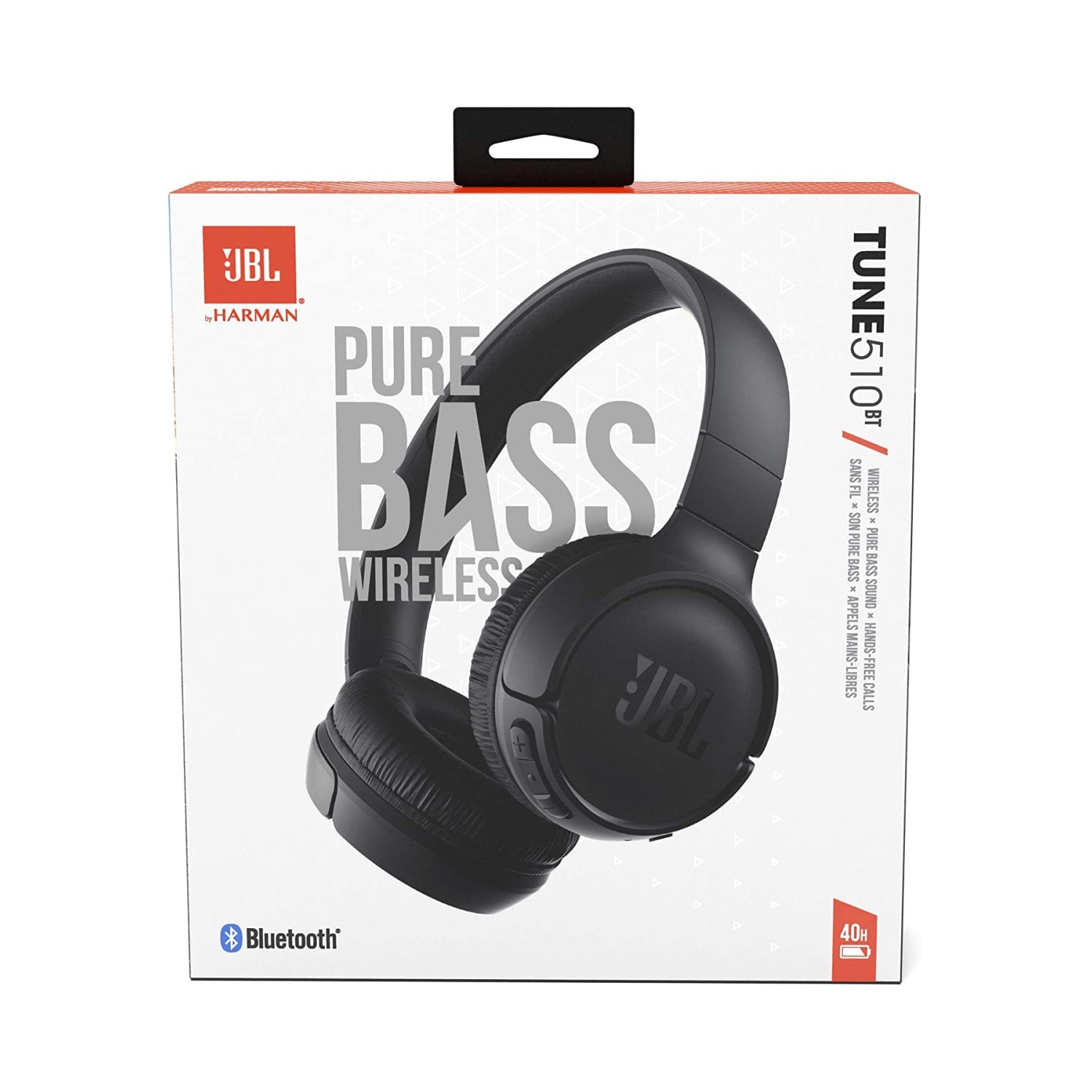 JBL Tune 510BT Wireless Bluetooth Headphones Black Best Buy Canada