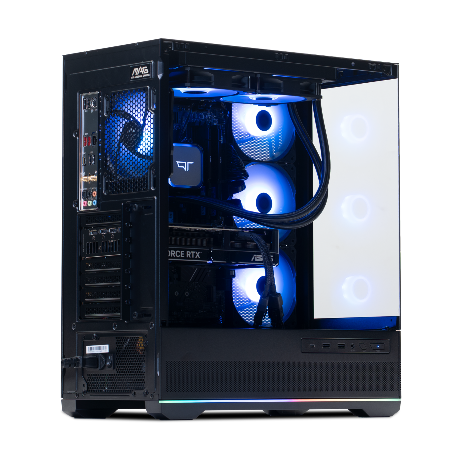 Quoted Tech Horizon Gaming PC - Black
